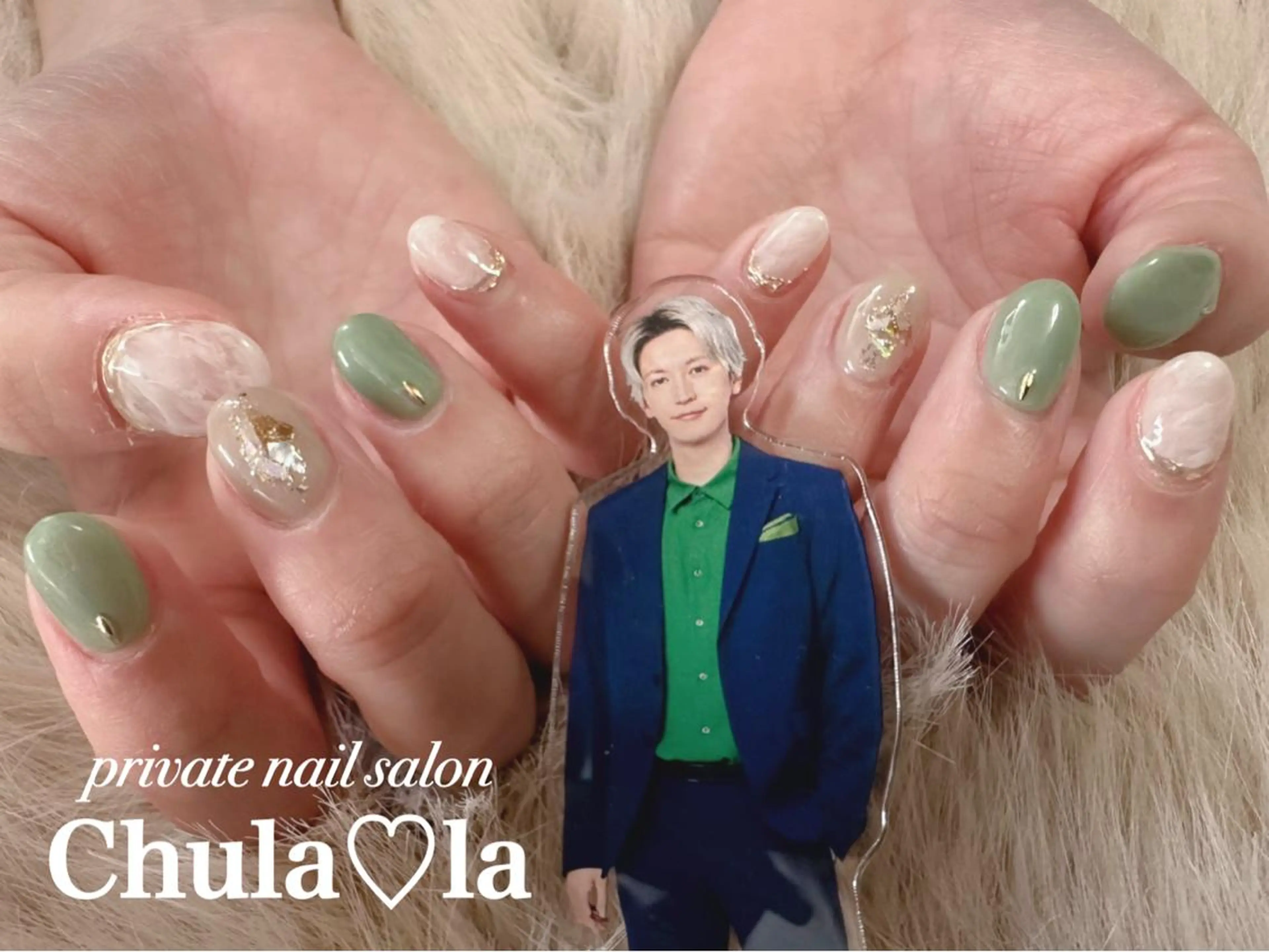 ネイル 持ち込み ハンドネイル Chula♡la 豊見城市高安のネイルデザイン