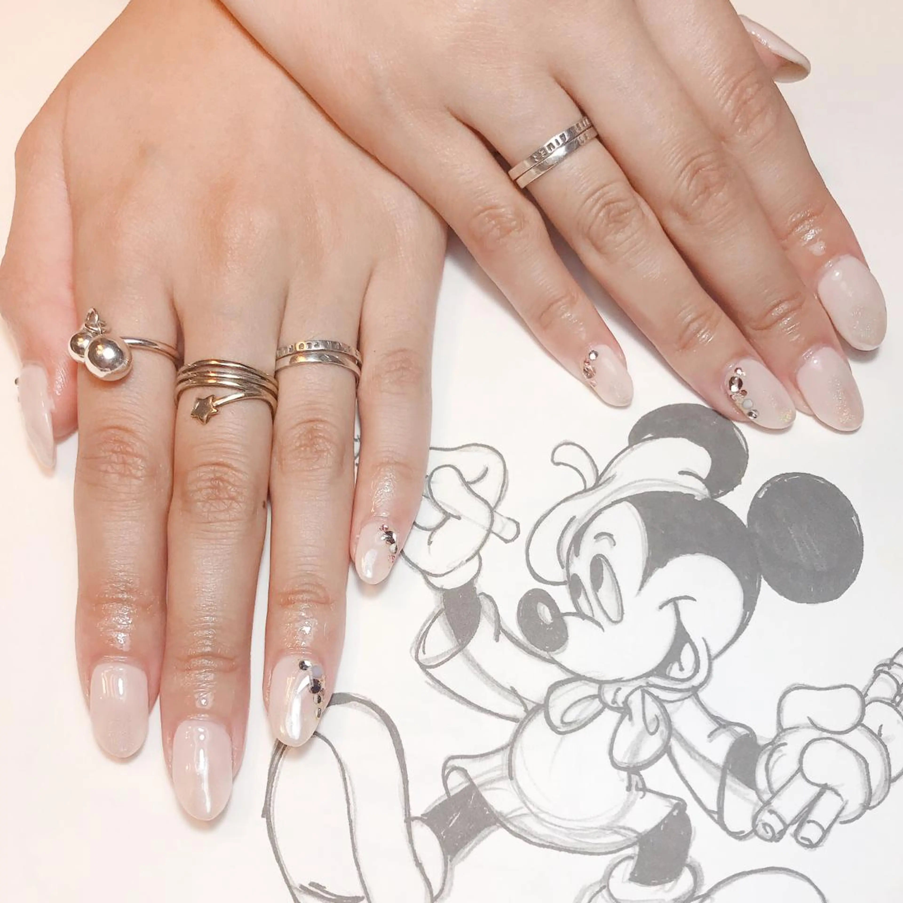 ネイル シンプルネイル owlnail /持込みデザイン専門のネイルデザイン