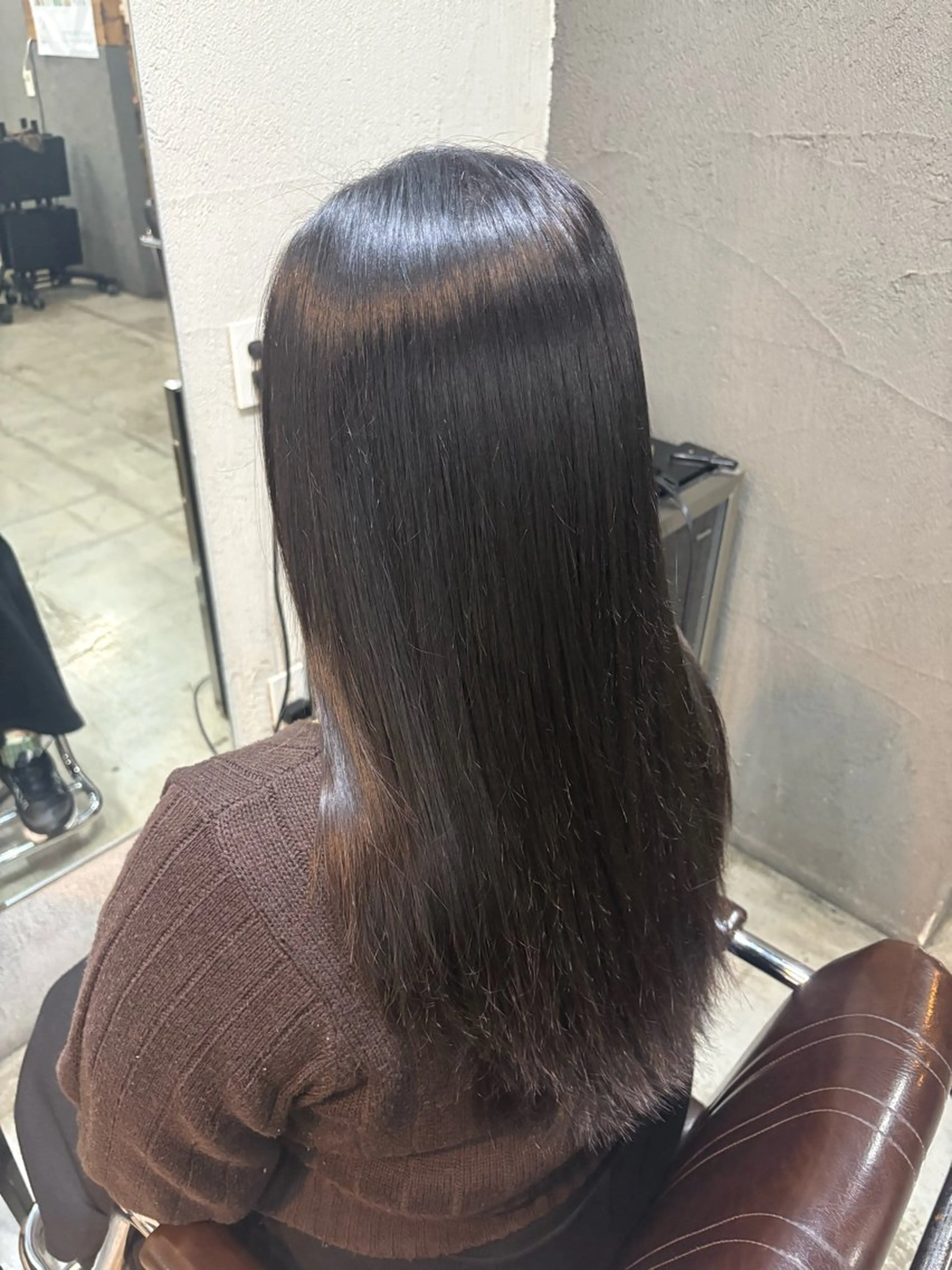 ロング 縮毛矯正 BULL松戸⭐️ 渡邉 春佳のヘアスタイル