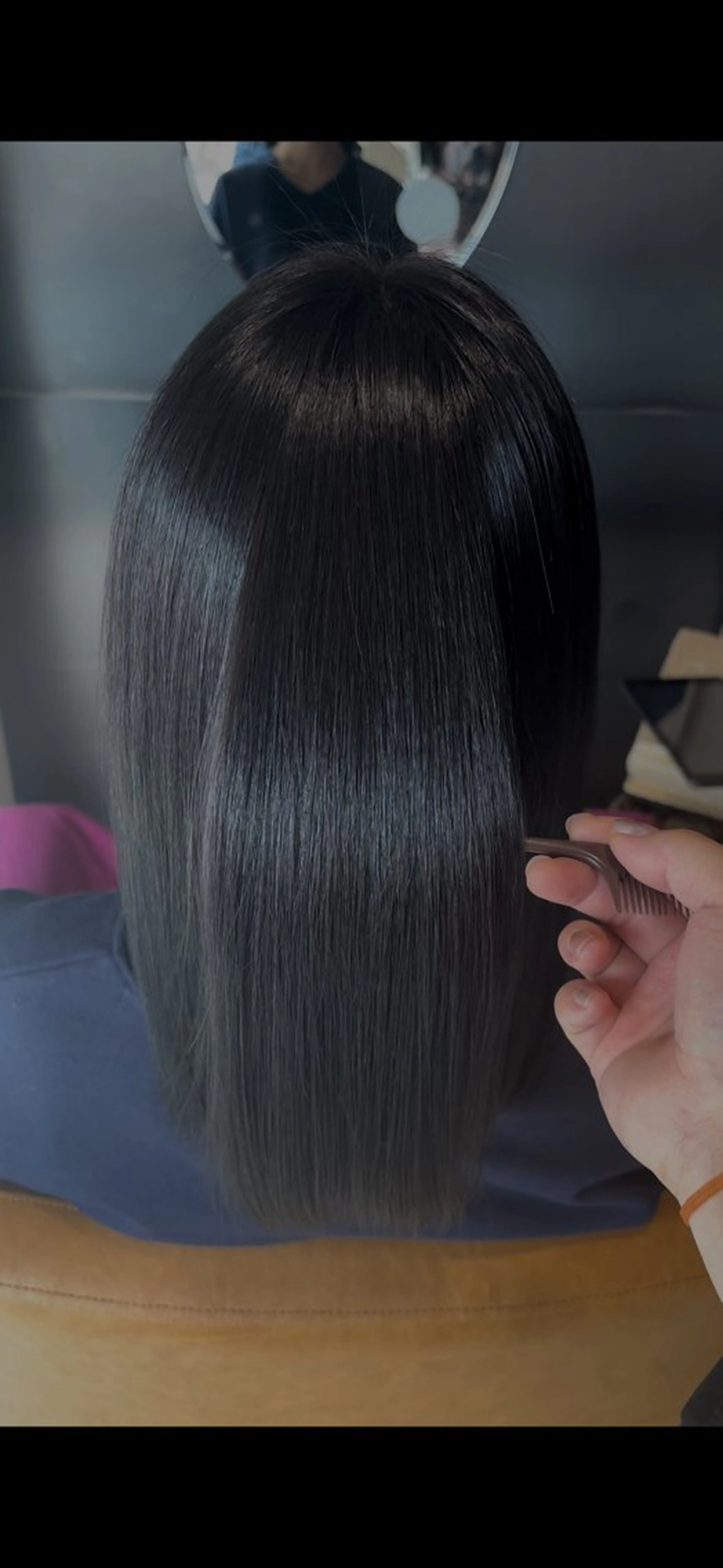 セミロング よしなり あみのヘアスタイル