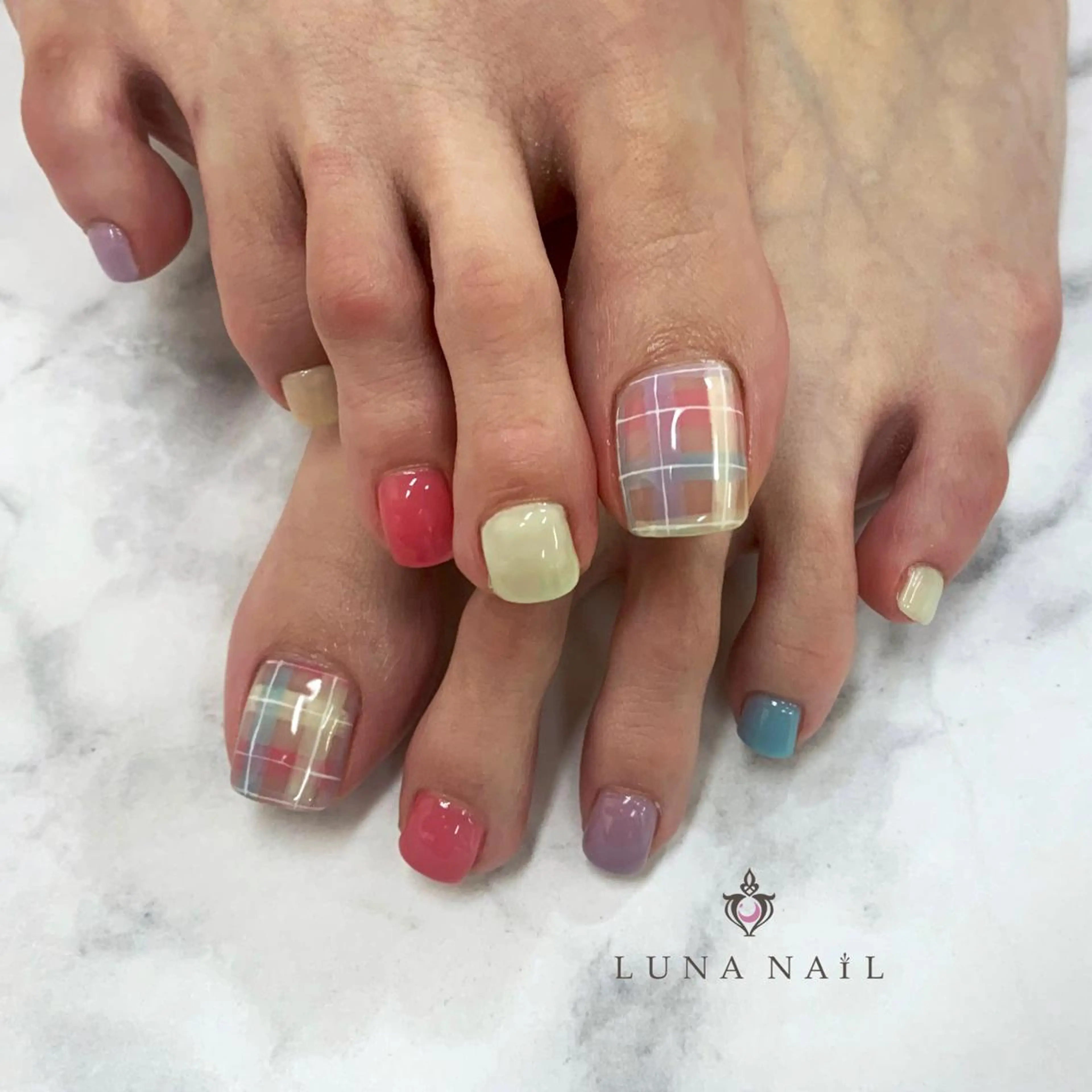 ネイル フットネイル いまむら あかりのネイルデザイン