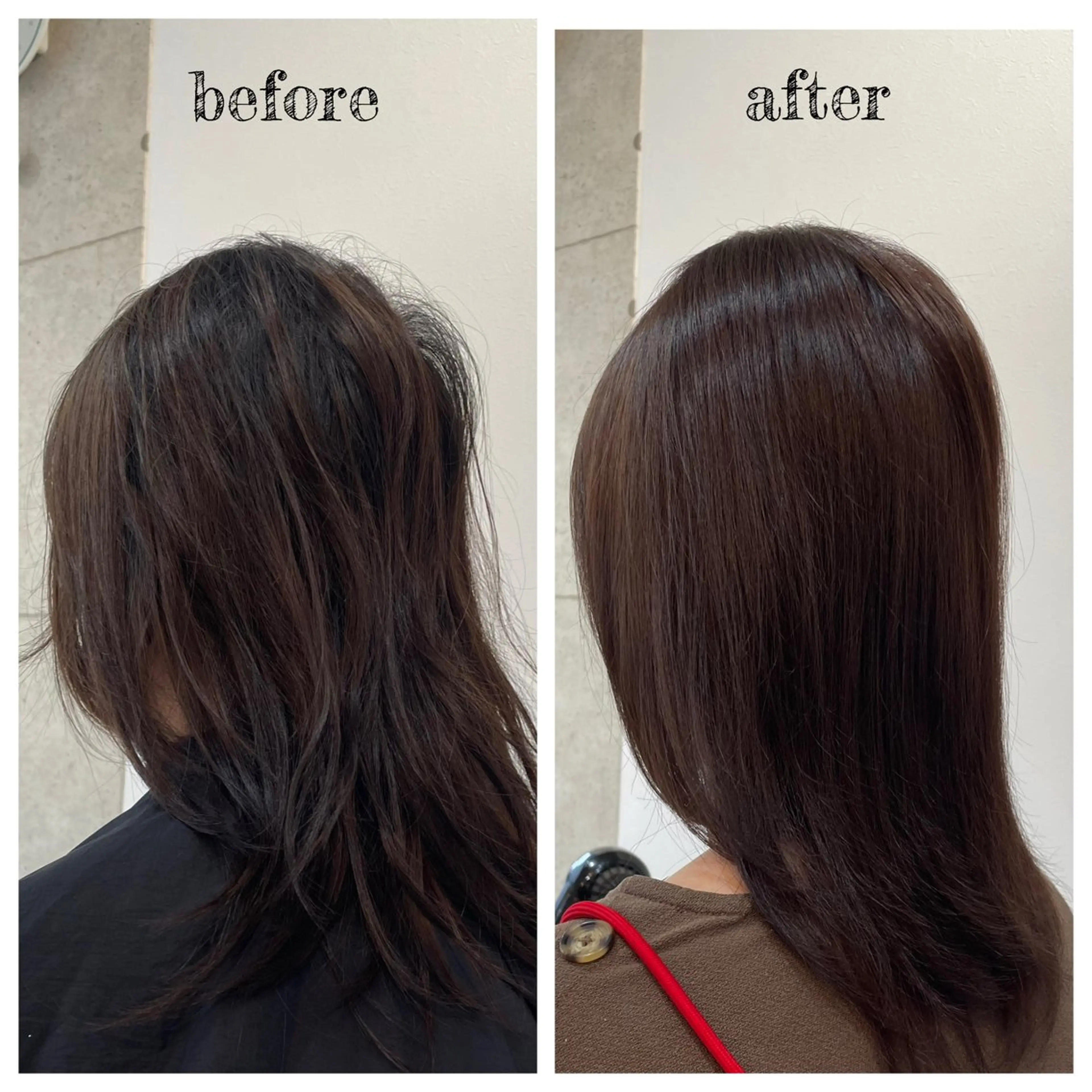 ミディアム ヘアカラー PutiLuca 浅川のヘアスタイル