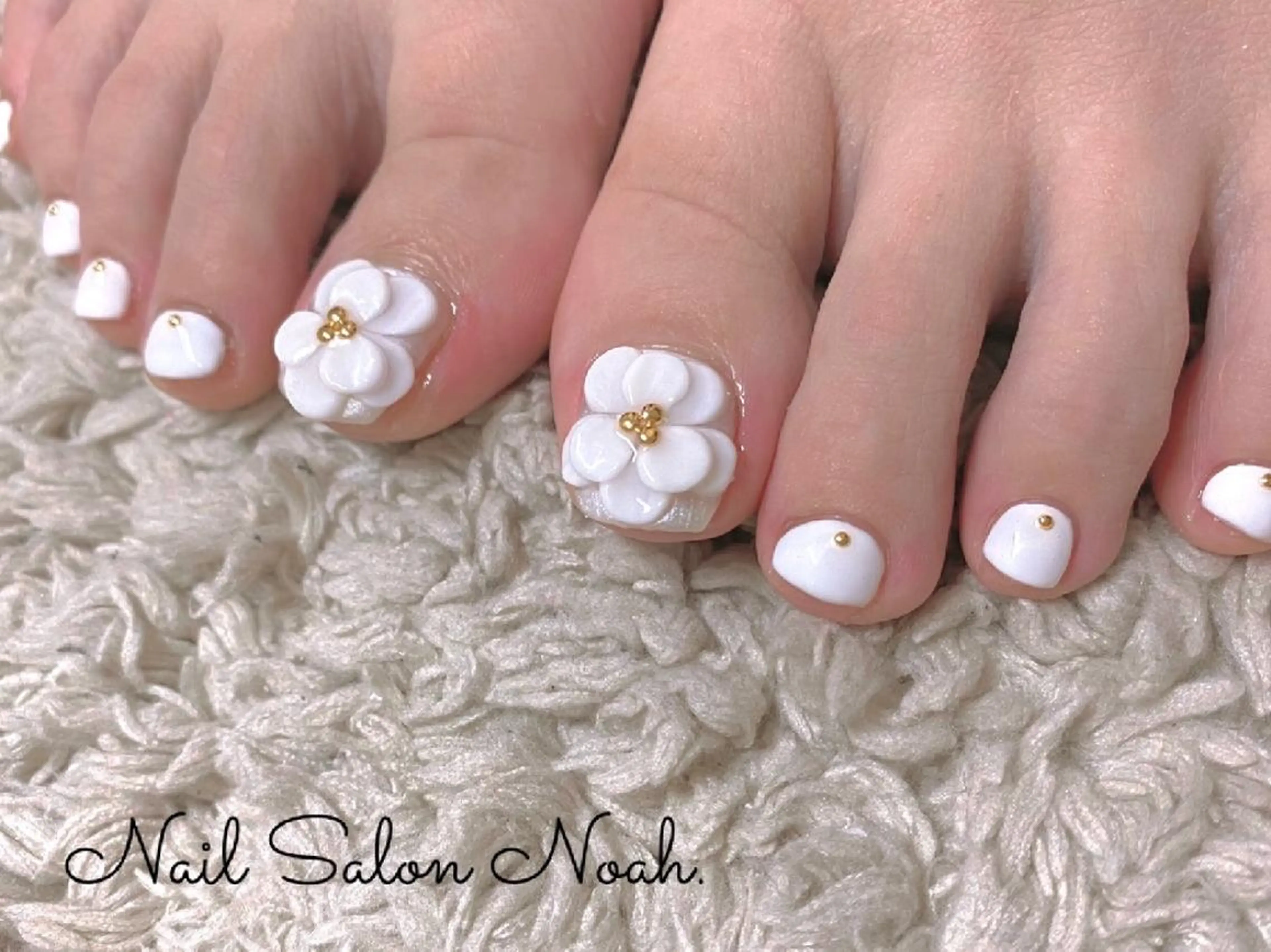 ネイル 持ち込み フットネイル Nail Salon Noah.のネイルデザイン
