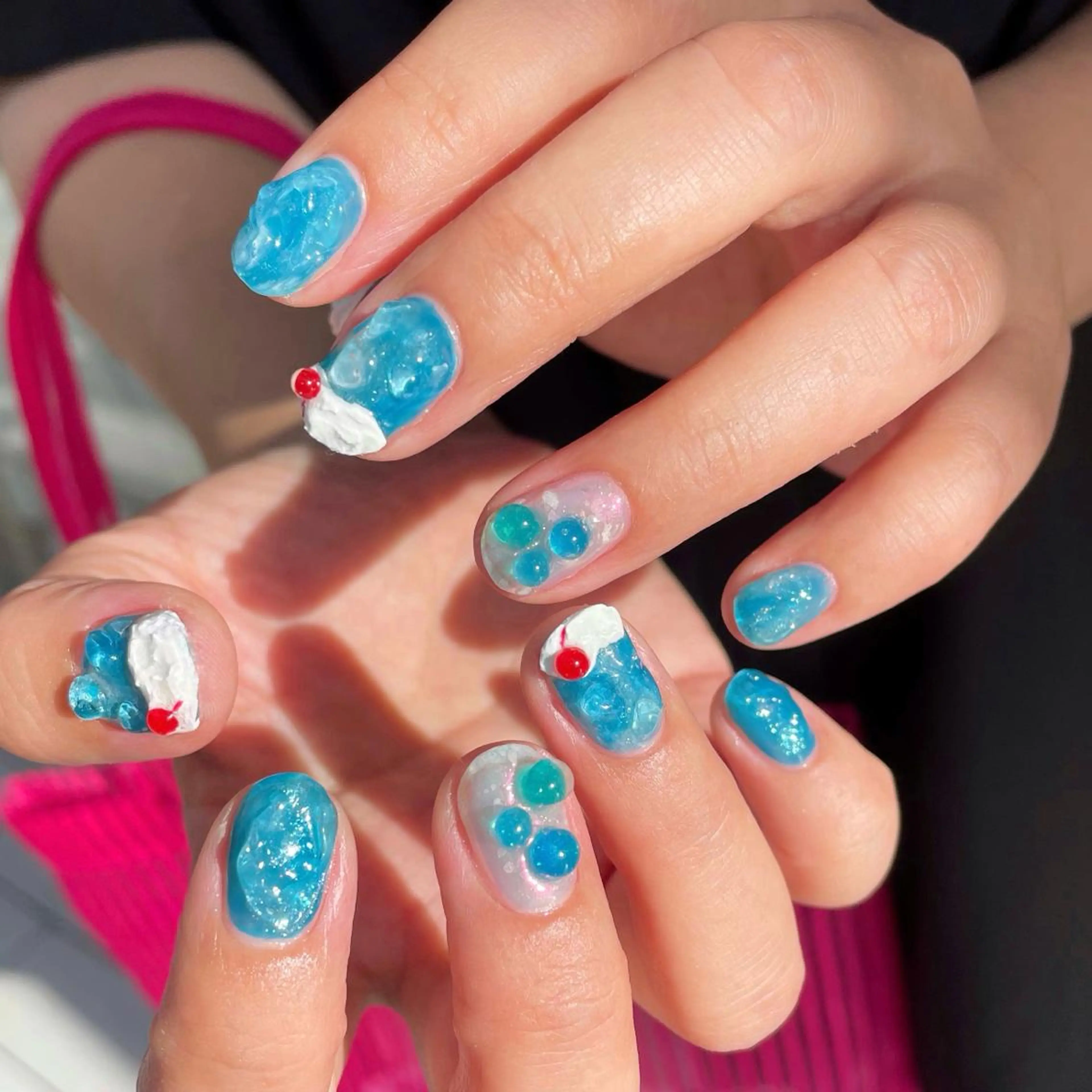 ネイル ハンドネイル 新井 ひなののネイルデザイン