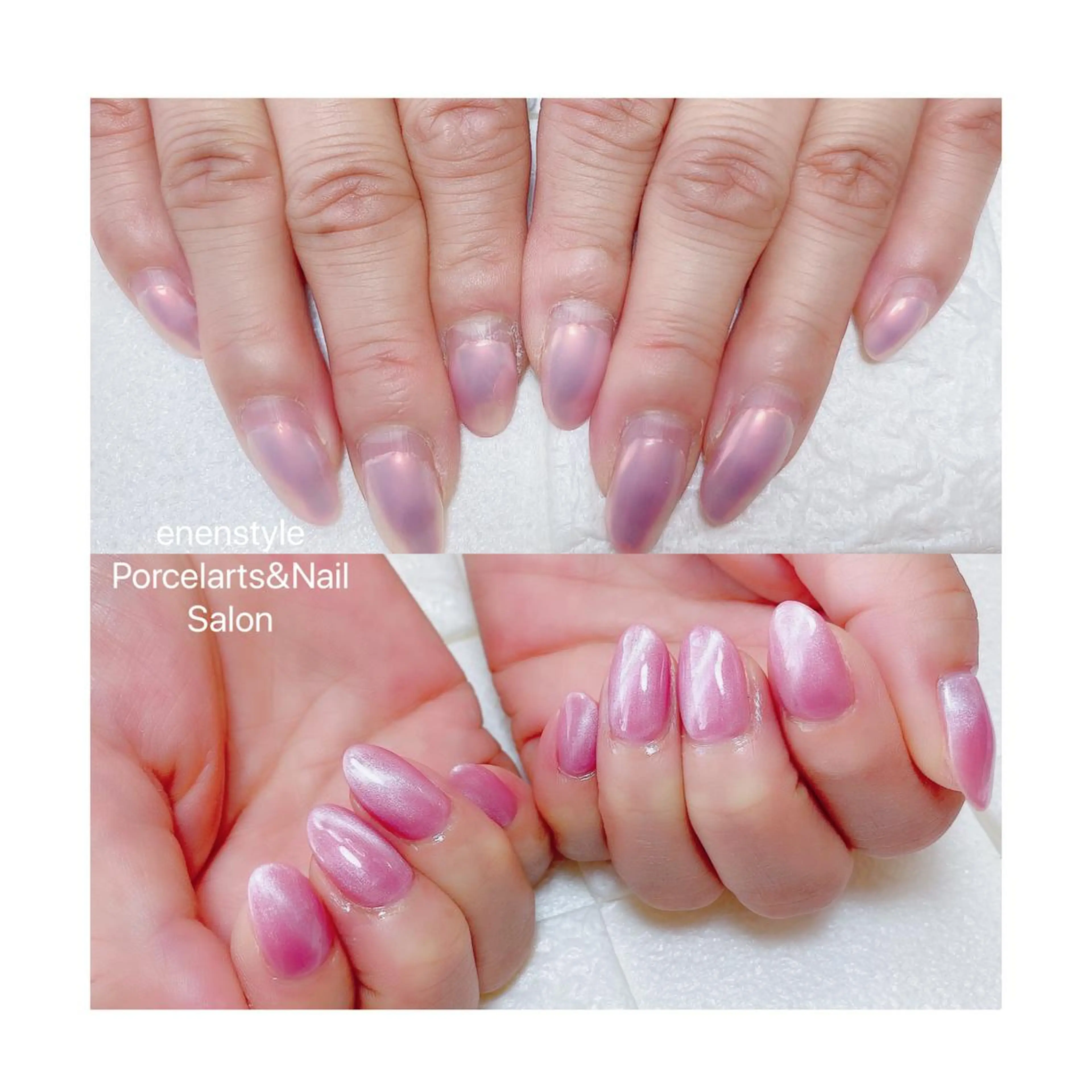 ミディアム ネイル ハンドネイル 👑enen style👑のネイルデザイン