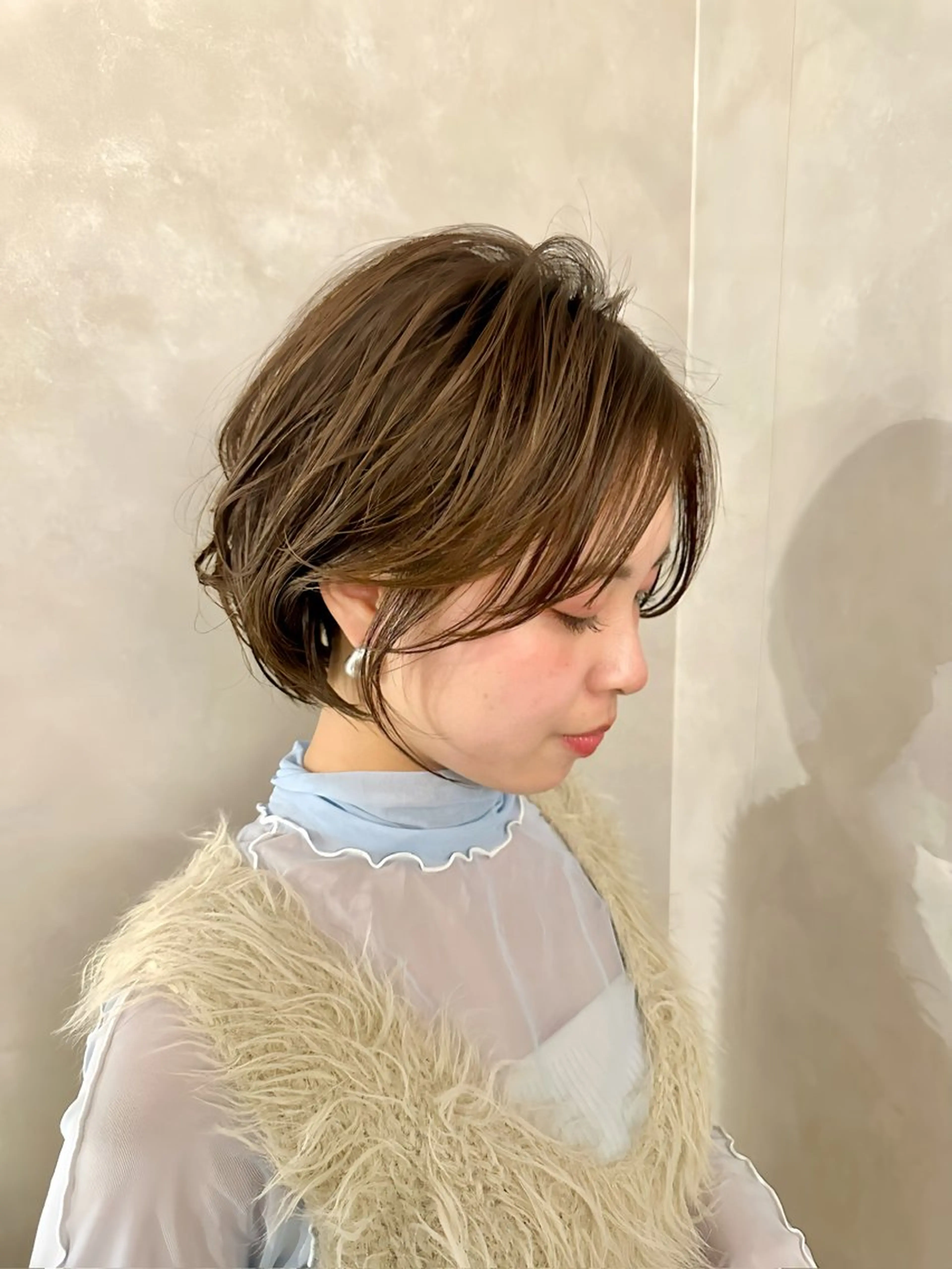 ショート 増田 英のヘアスタイル