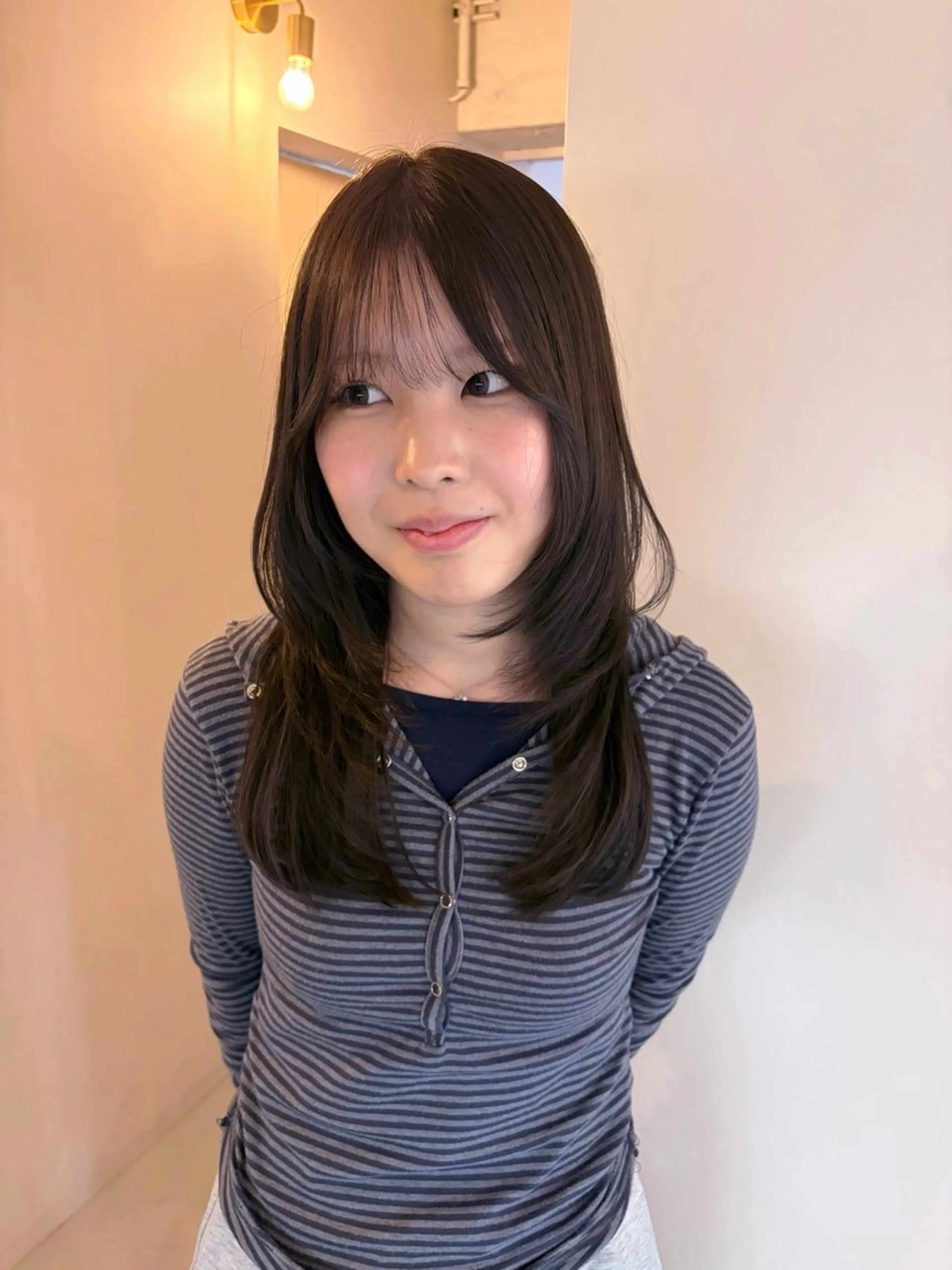 ロング レイヤーカット fleurdelis ୨୧ AOIのヘアスタイル