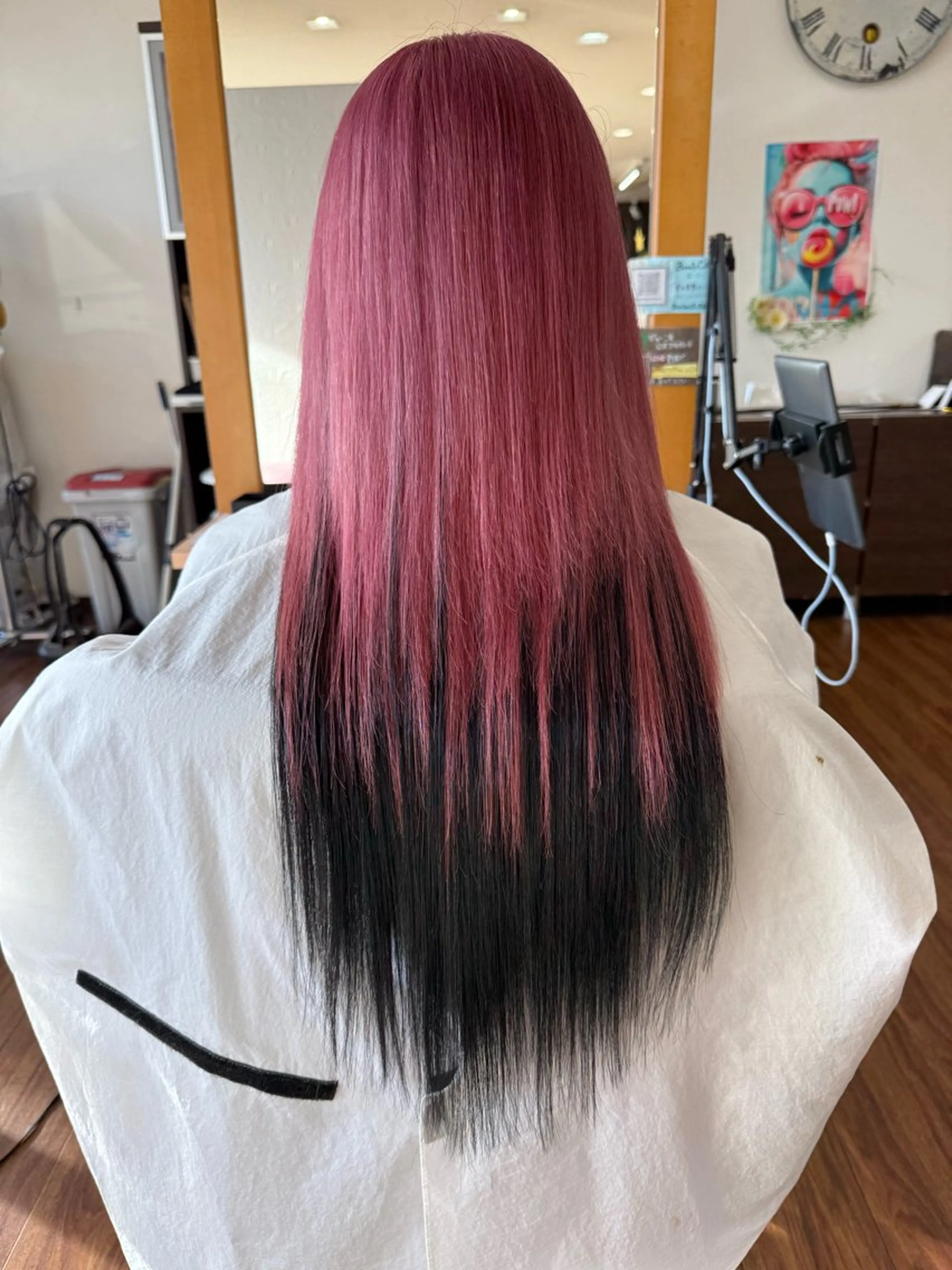 ロング エクステ ロング 髪質改善カラー/ KONATSUのヘアスタイル