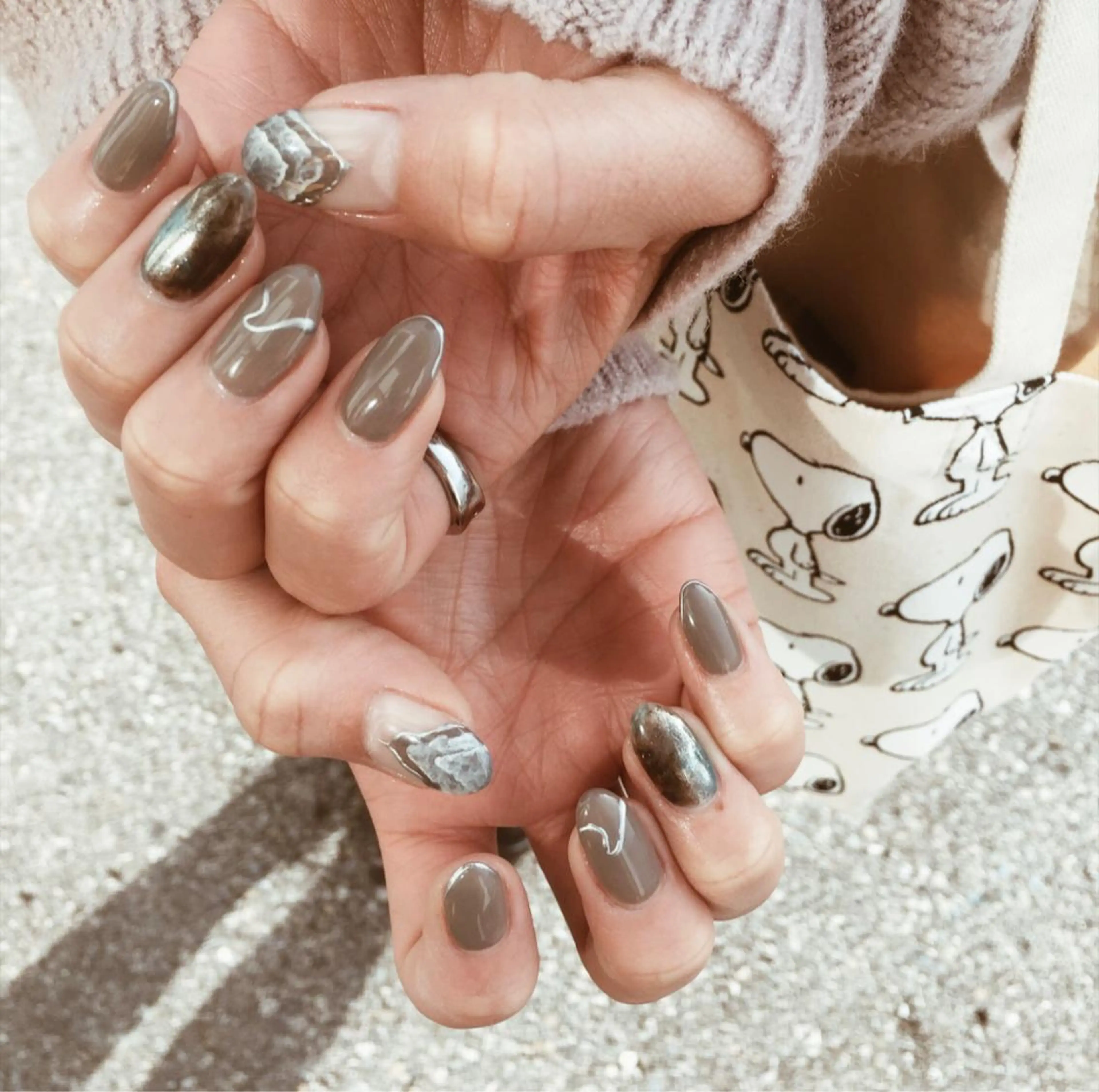 ネイル leaaloha byBROWN HAIR所属・レアアロハ宇都宮 /ネイル.スクールのネイルデザイン