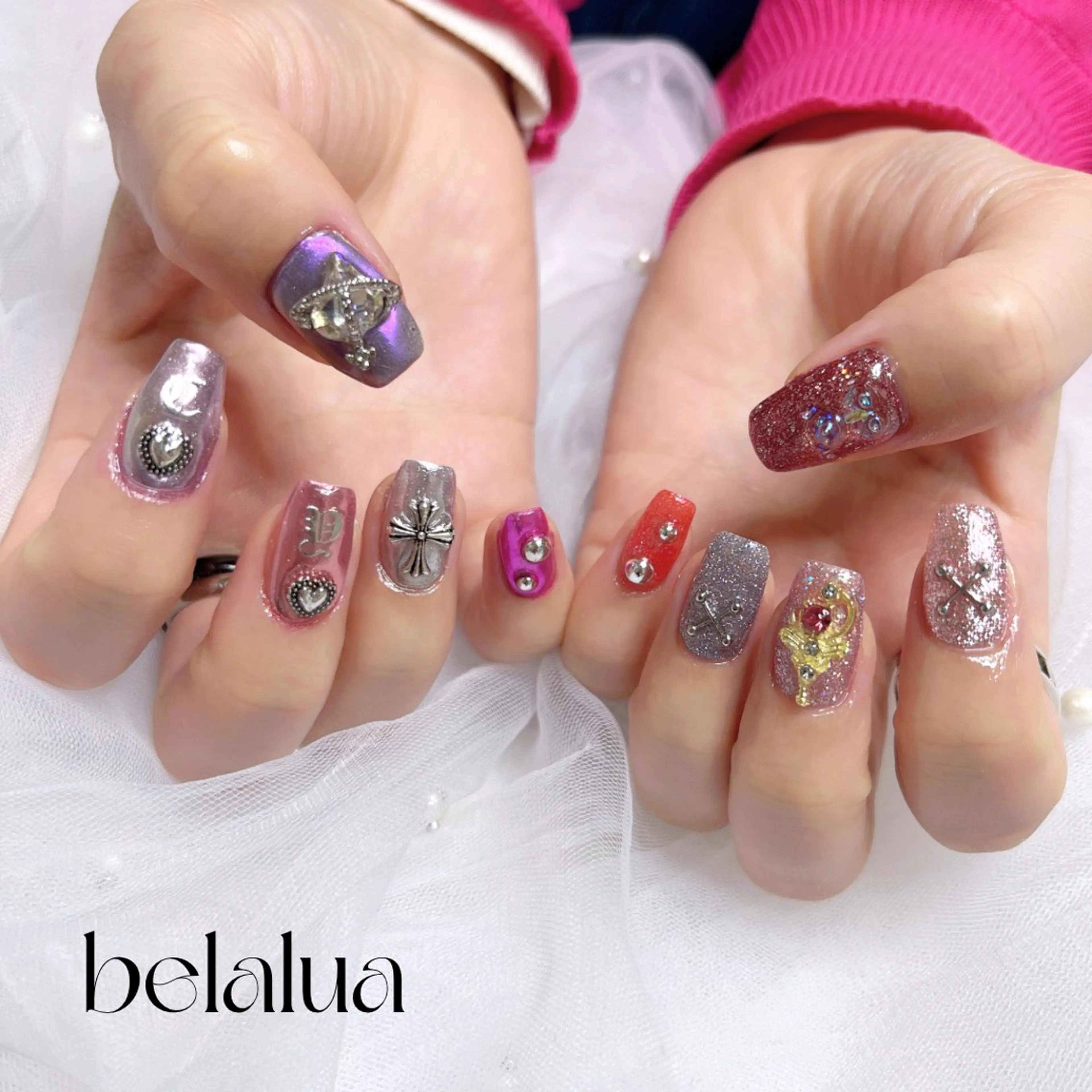 ネイル ハンドネイル belalua nail&eyeのネイルデザイン