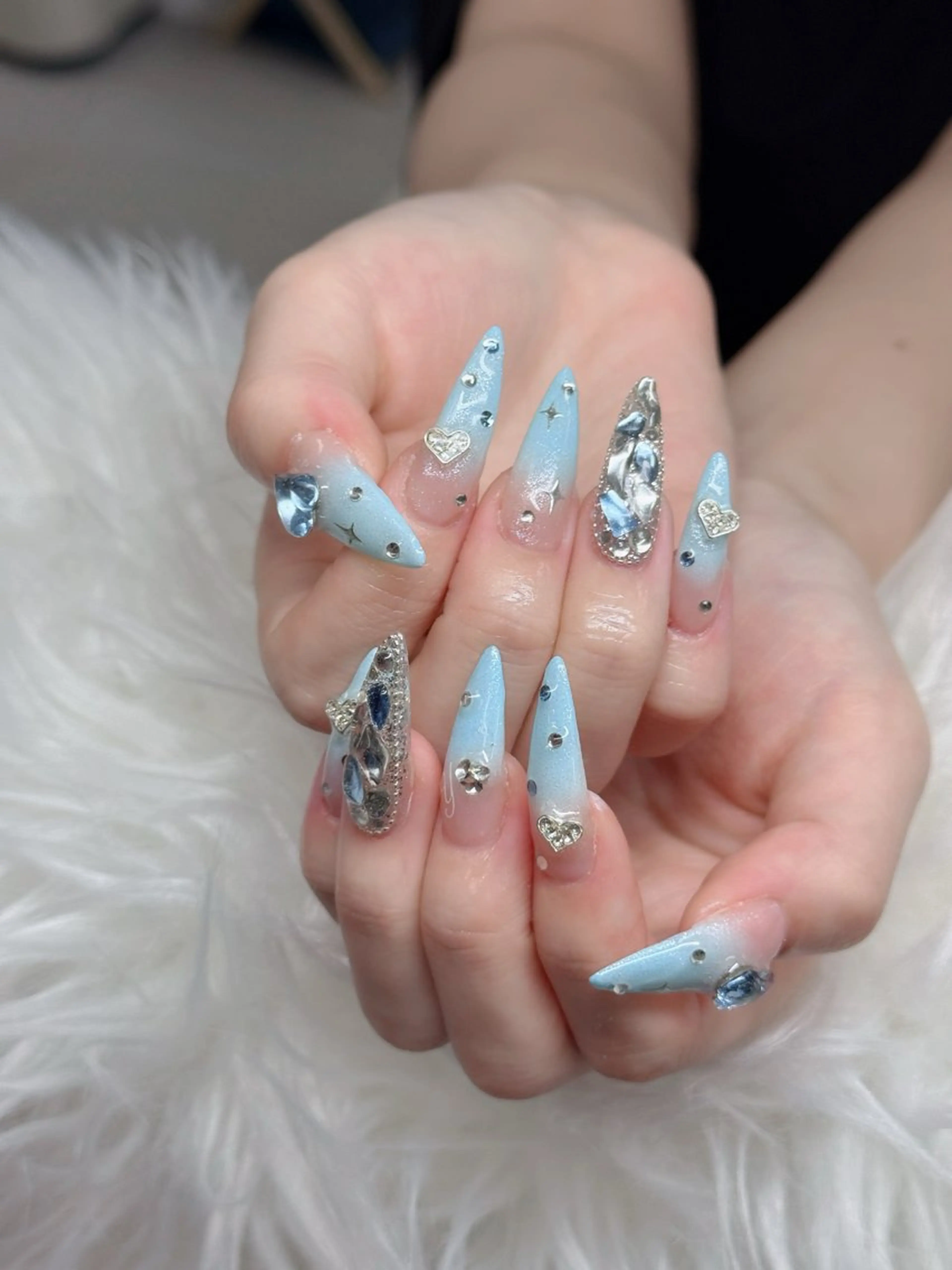 ネイル アートネイル フレンチネイル ジェルネイル 韓国ネイル マグネットネイル ハンドネイル Lenie Shinokuboのネイルデザイン