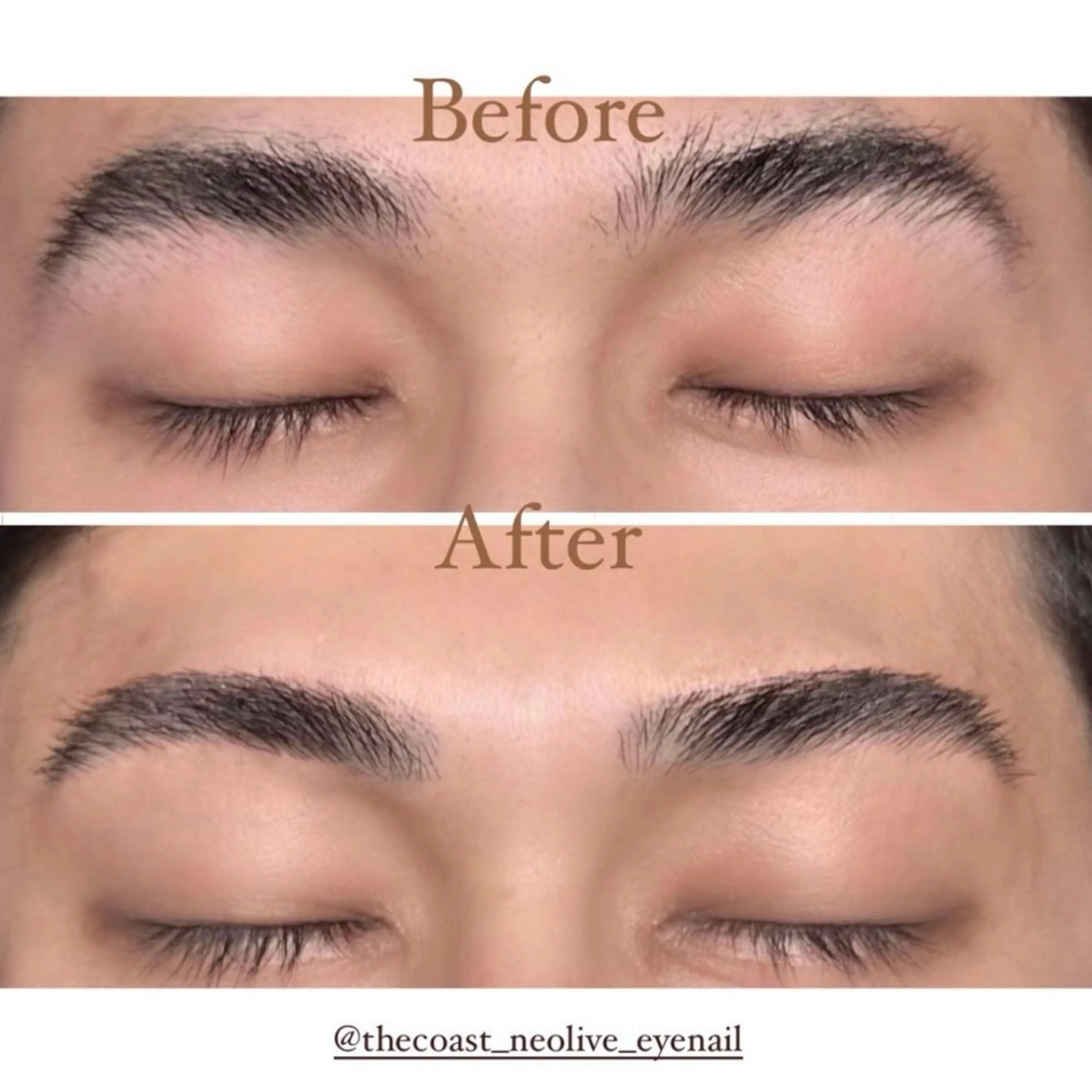 《men's》アイブロウワックスの写真