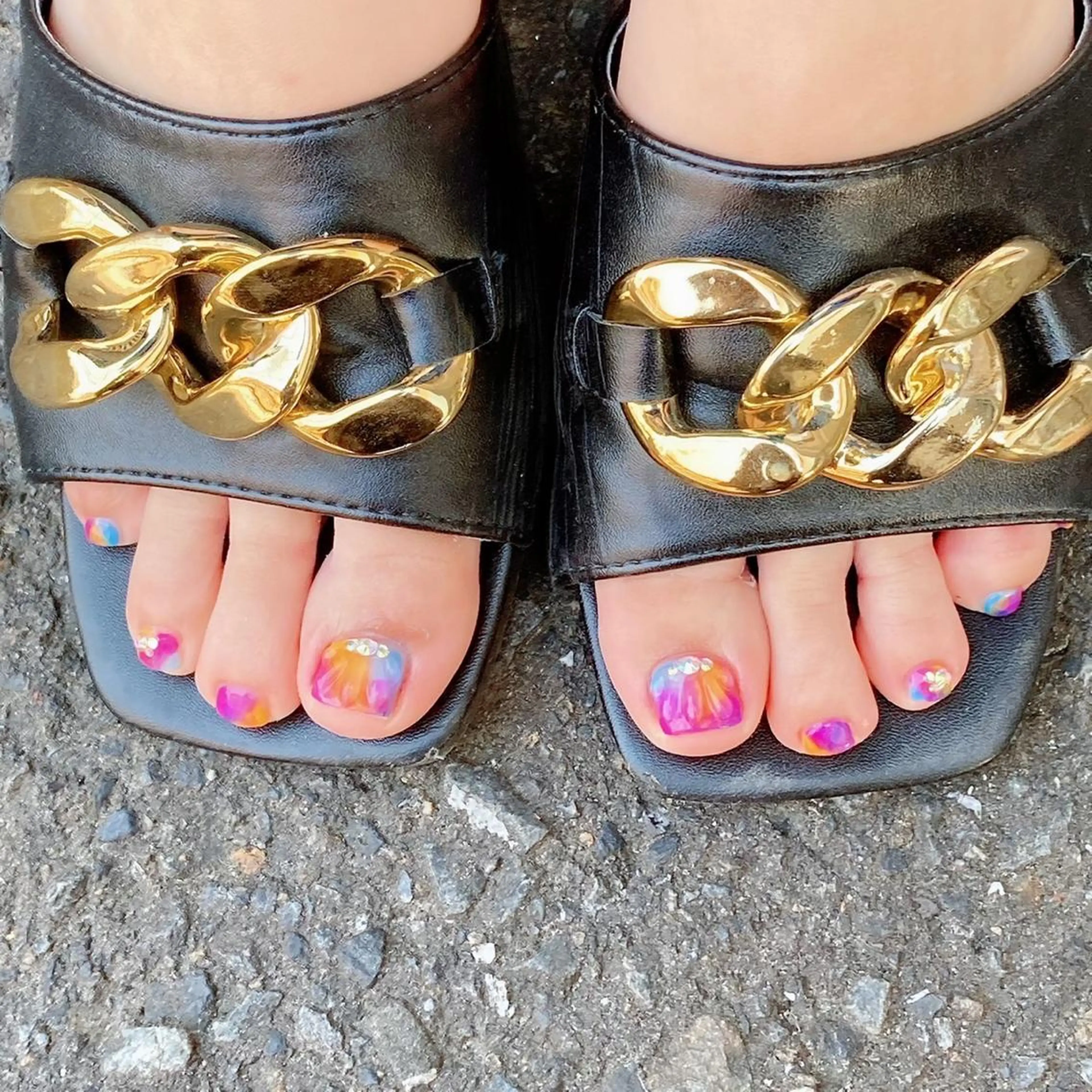 ショート カラー パーマ ヘアアレンジ メンズ キッズ ネイル マツエク・マツパ アイブロウ フットネイル ジェルネイル パラジェル 夏ネイル ハンドネイル Salon Ｋのネイルデザイン