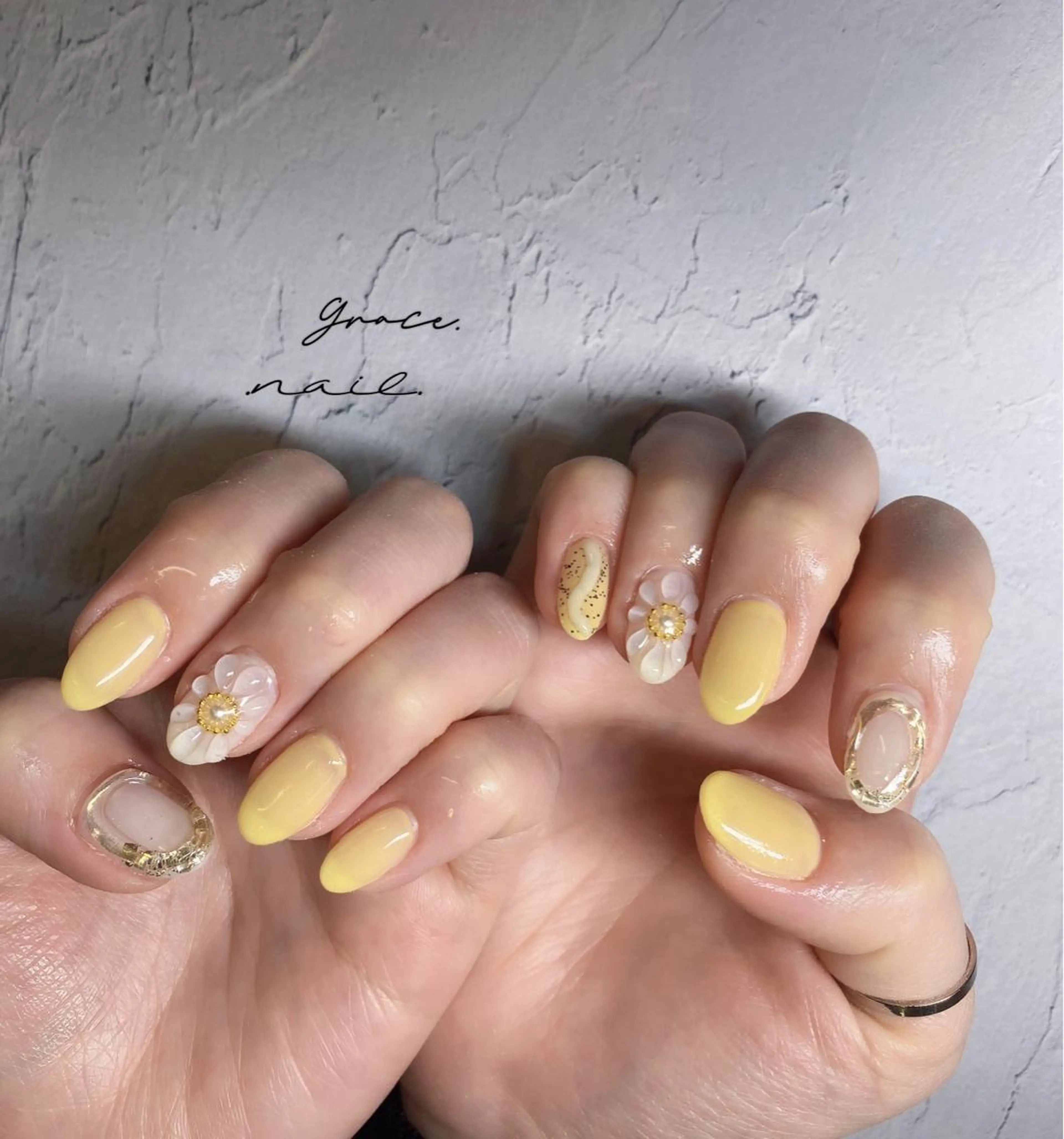 ネイル ハンドネイル ☆*｡Grace Nail｡*☆のネイルデザイン