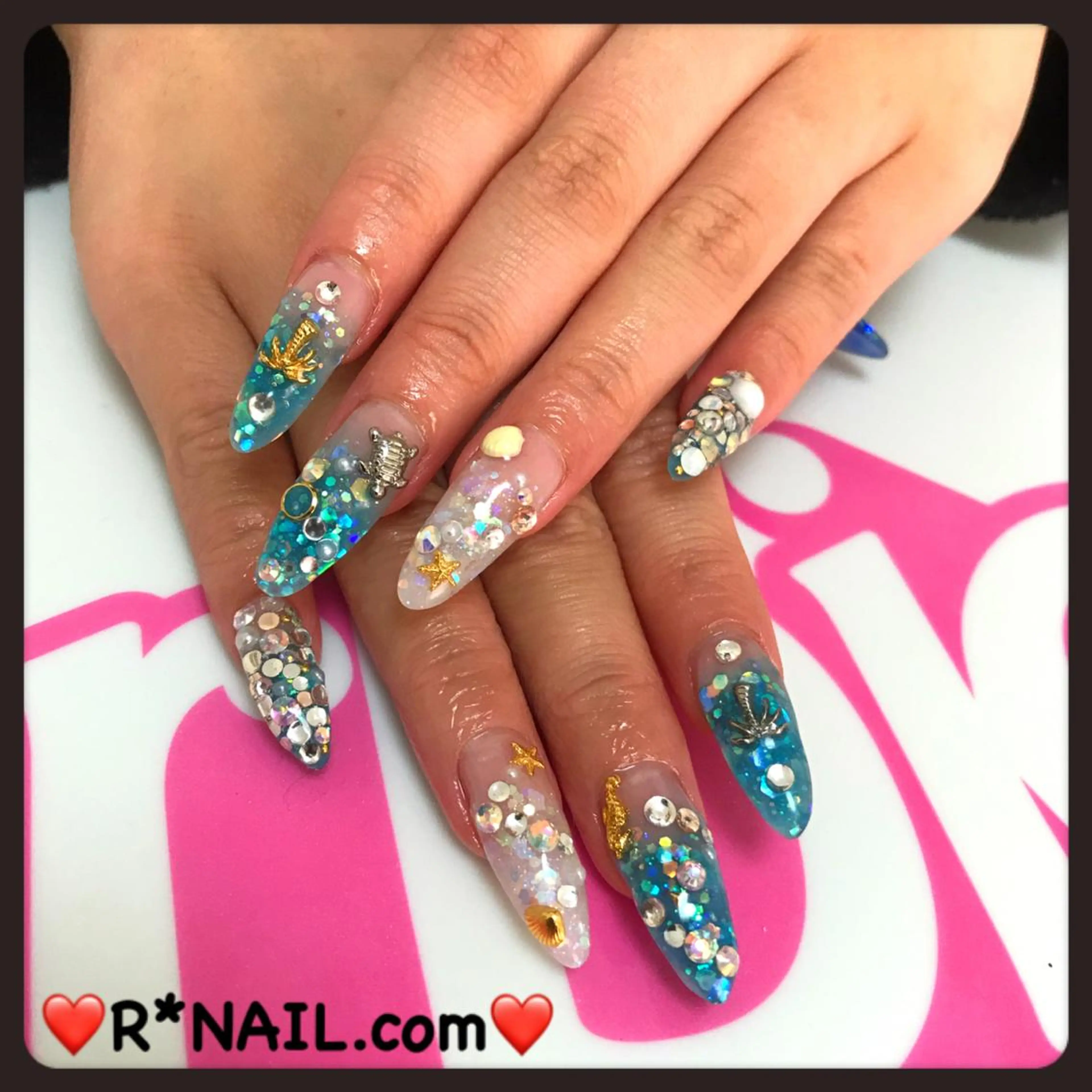 ロング カラー ネイル R*NAIL .comのネイルデザイン