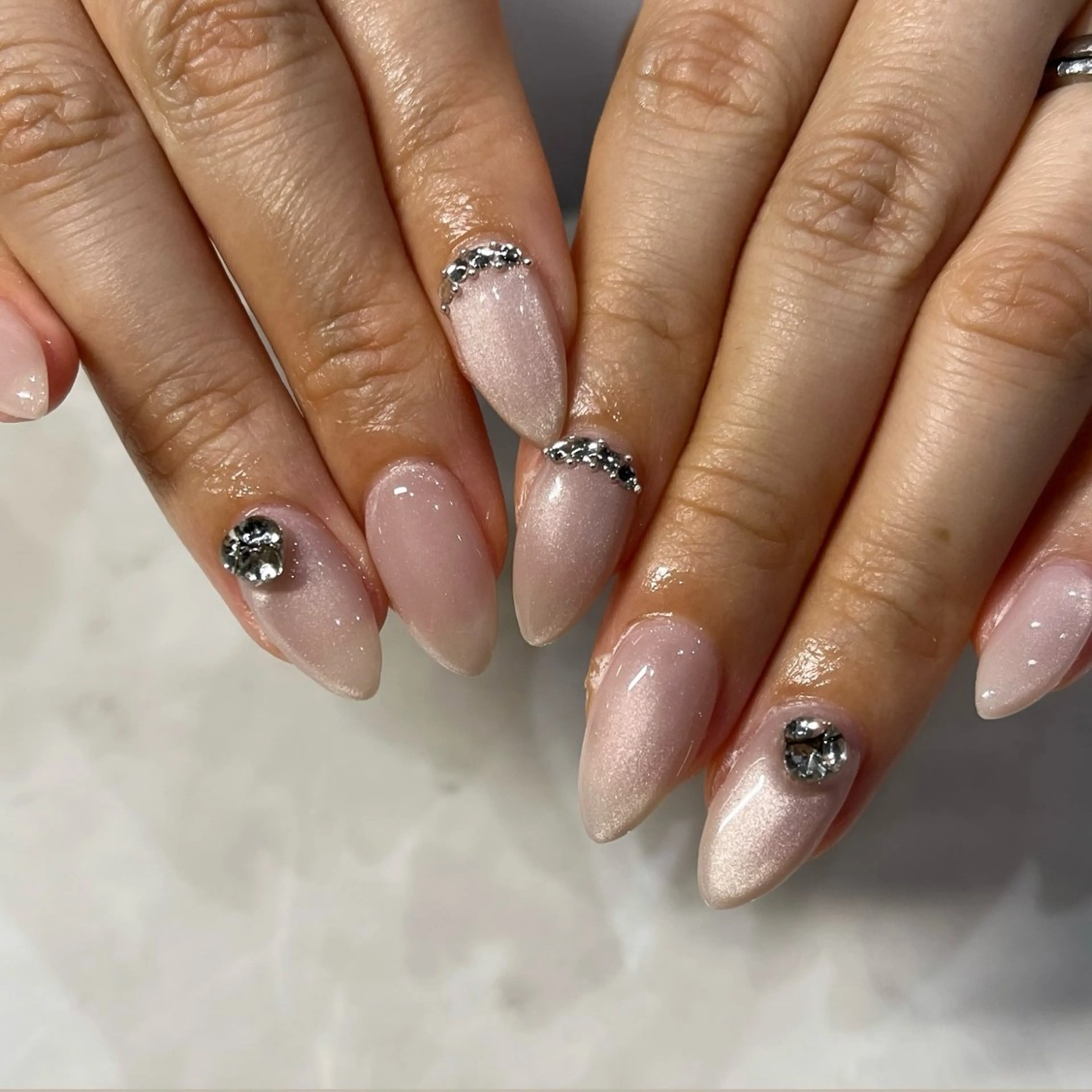 ネイル マグネットネイル ハンドネイル nail salon MARuのネイルデザイン