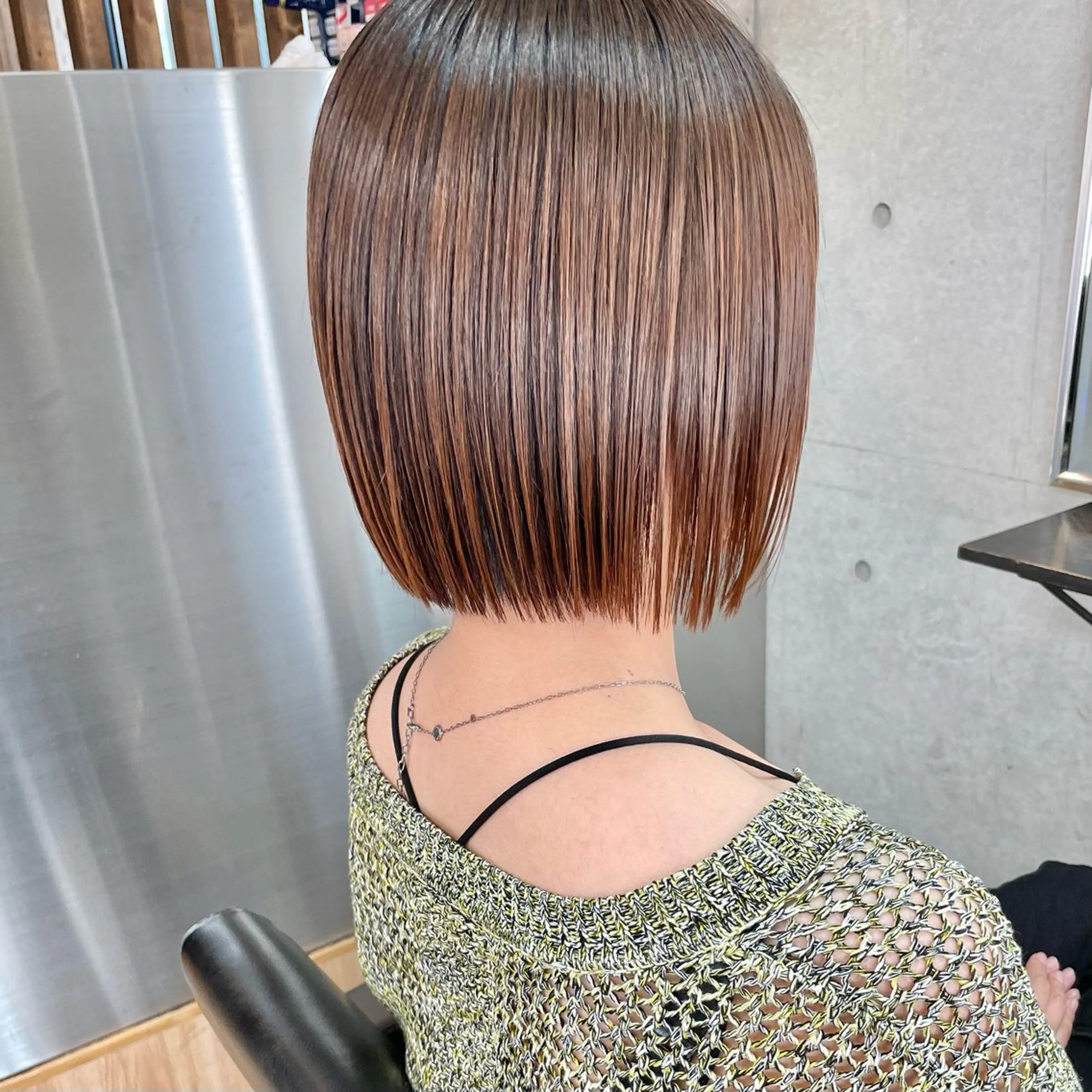 ショート パーマ ボブ ショートヘア 縮毛矯正 カット 縮毛矯正 トリートメント ショートボブ髪質改善 縮毛矯正のプロ山道潤のヘアスタイル