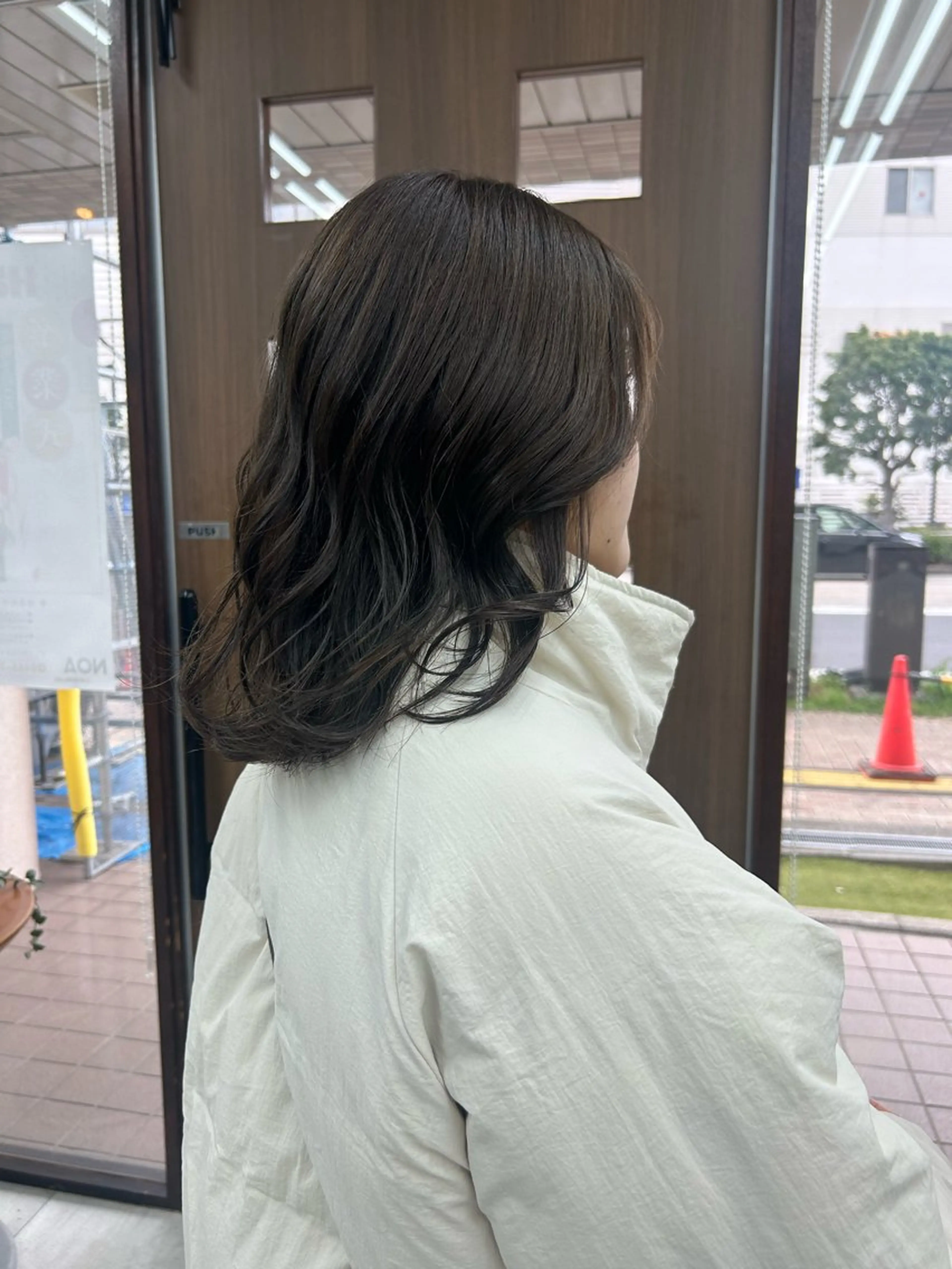 ミディアム ヘアカラー トリートメント ダブルカラー/韓国 ヘア/さわのあかねのヘアスタイル