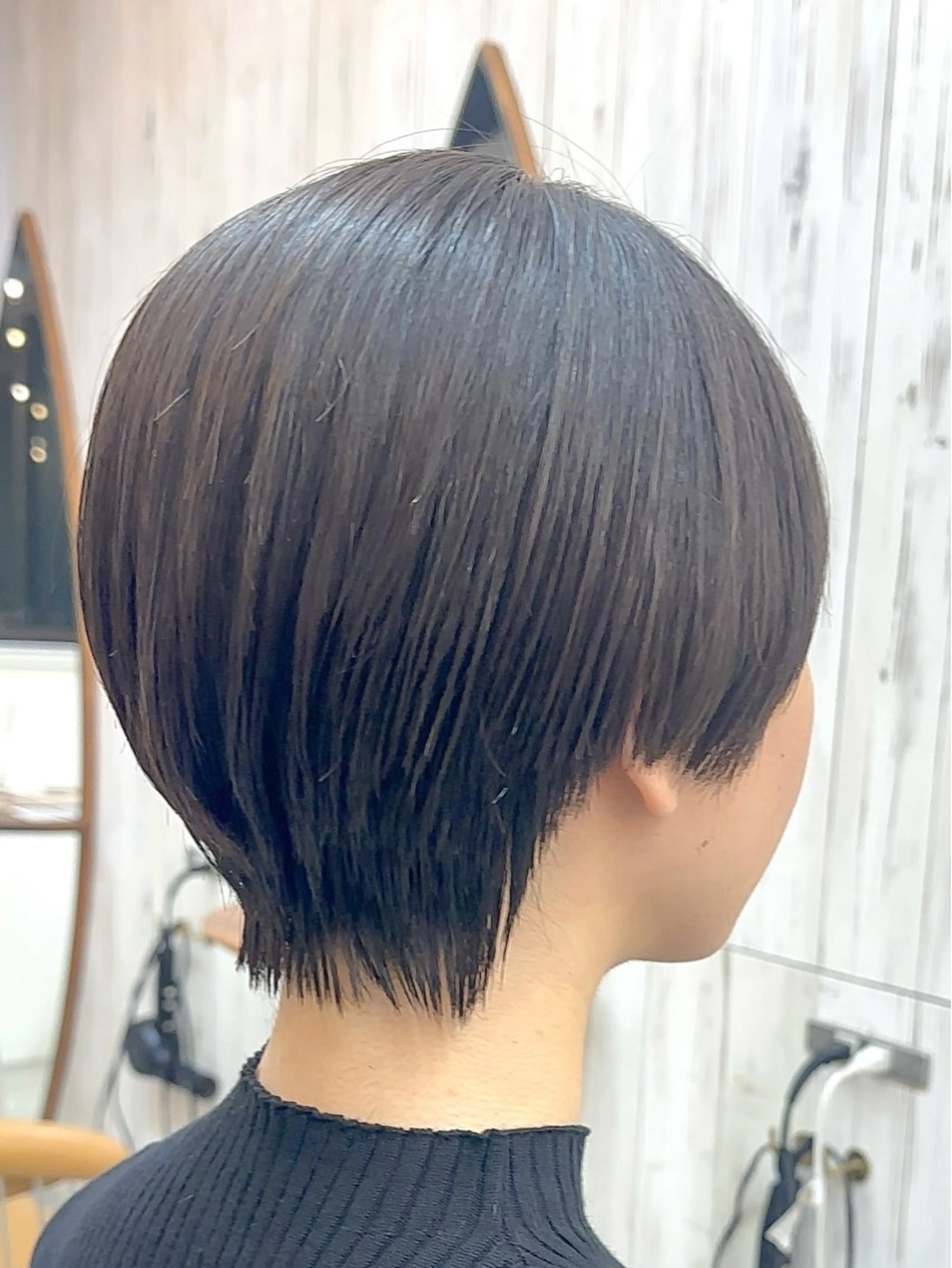 ショート カラー カット ヘアカラー トリートメント 巻ける縮毛矯正✨ ボブ/ショートともきのヘアスタイル