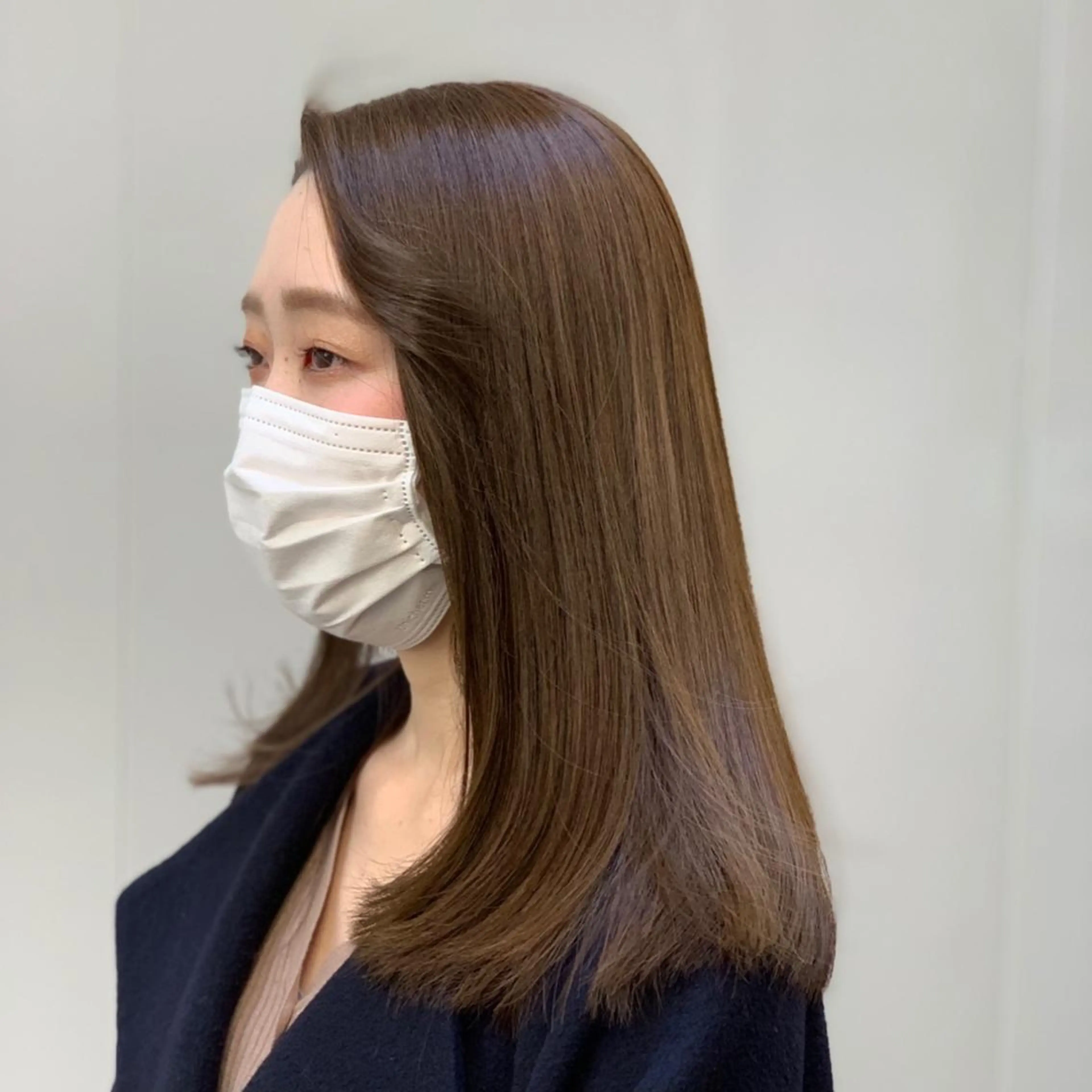 セミロング カラー ヘッドスパ大好き 美容師🌿堀江のヘアスタイル