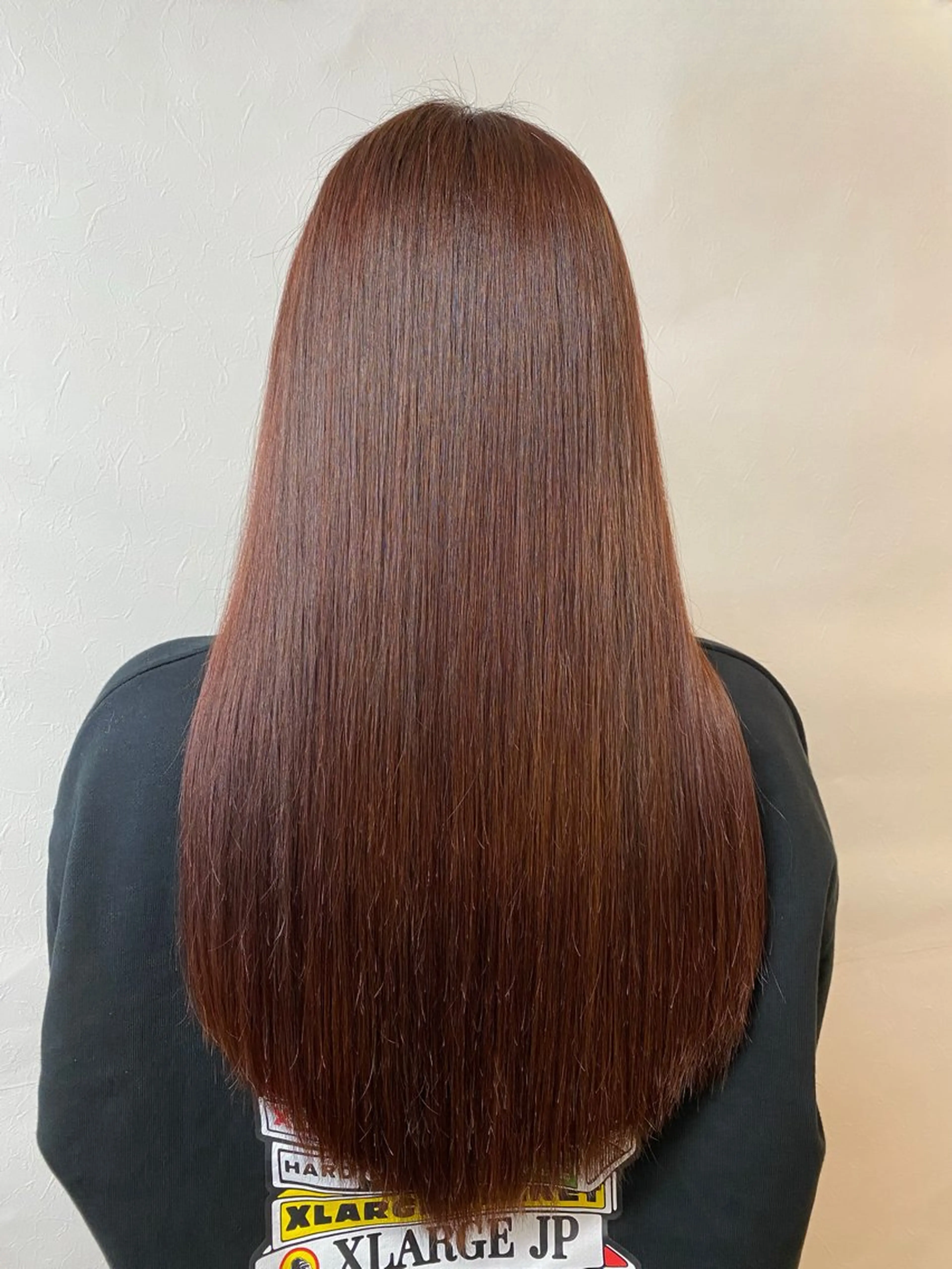 カラー ブリーチ ブリーチなしカラー レッドカラー カット ヘアカラー トリートメント GLOSS♡ ヤマガミコウジのヘアスタイル