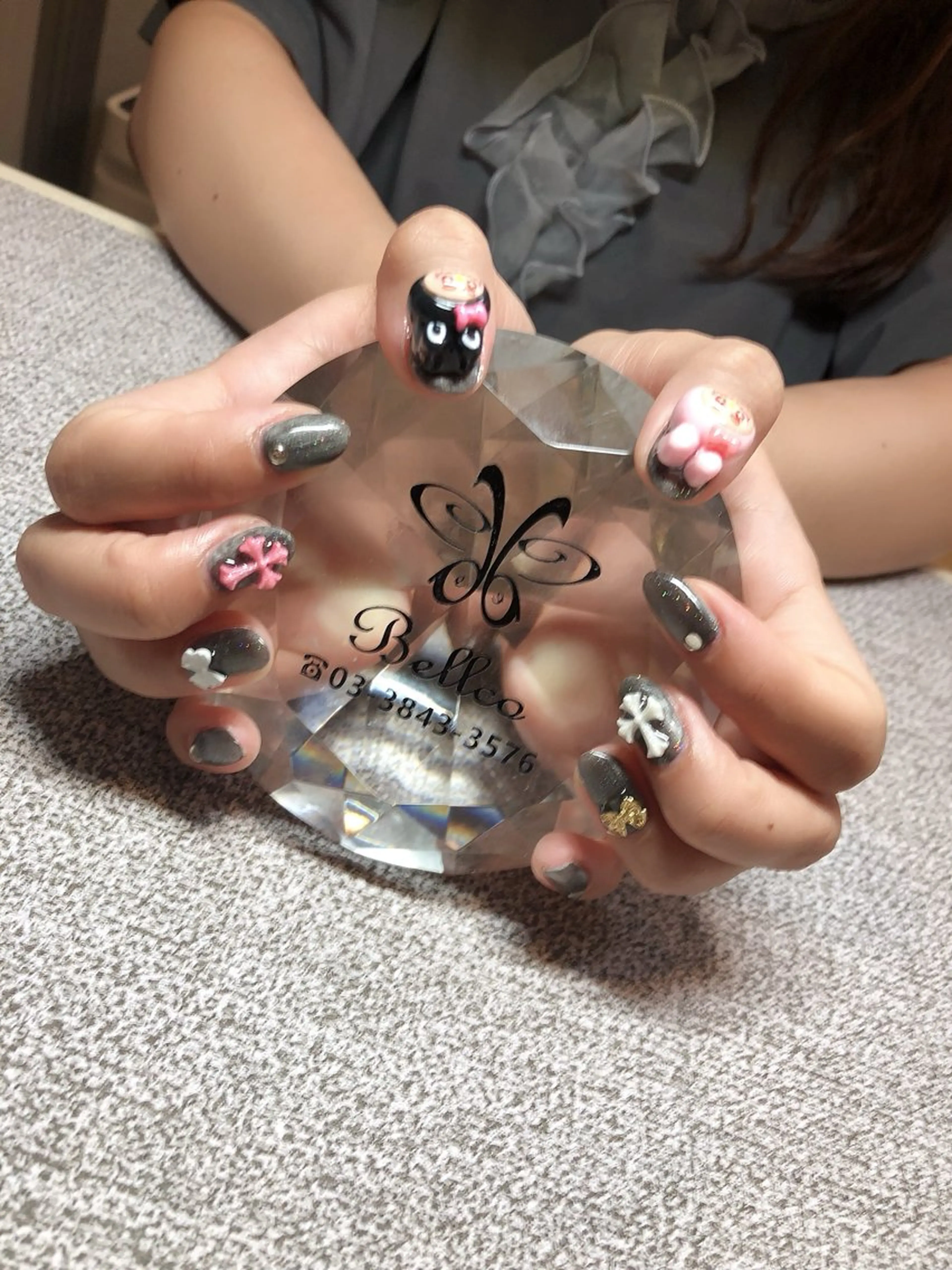 ネイル マグネットネイル ネイルサロン ベラッコのネイルデザイン