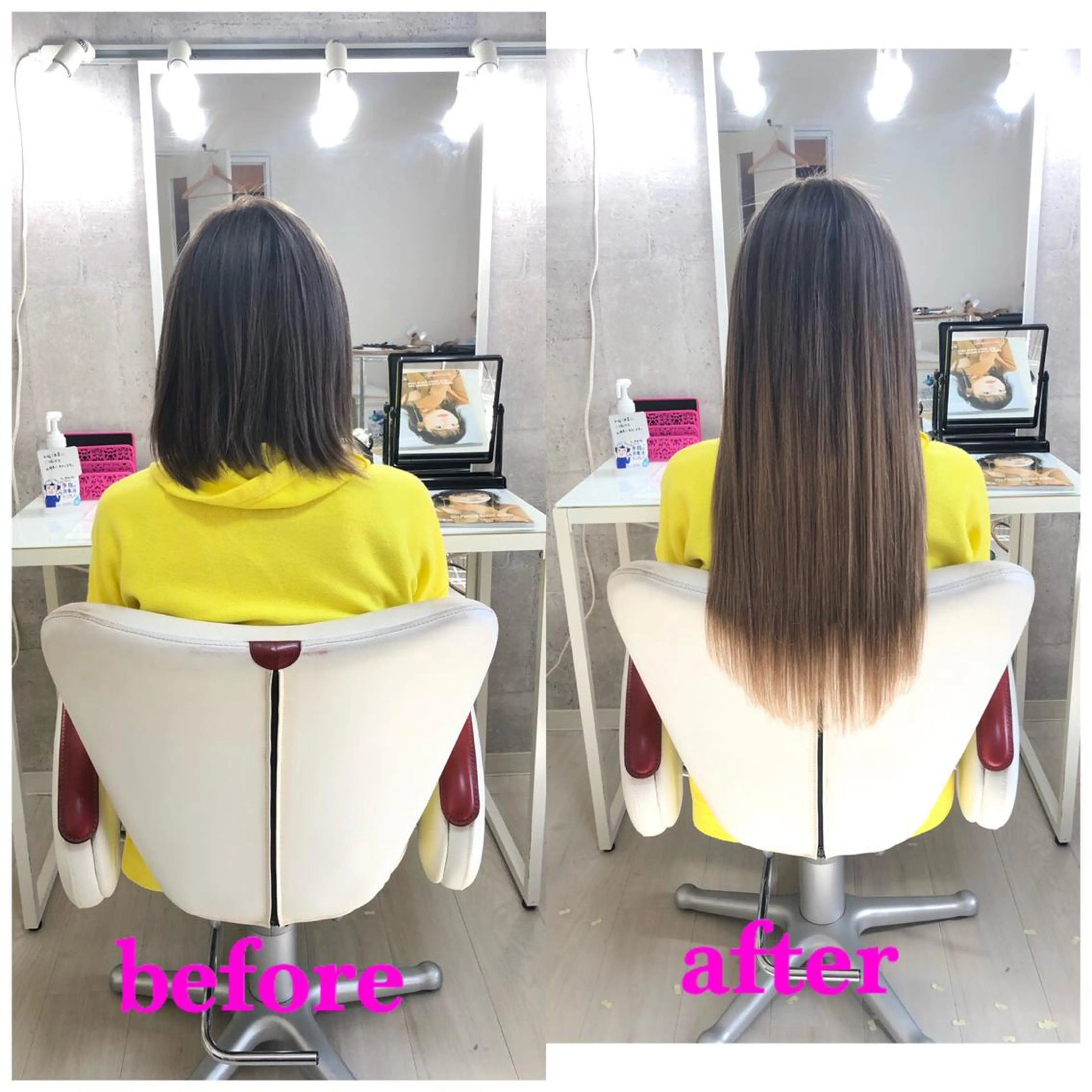 ロング エクステ 🌸ドレスアップ 心斎橋店🌸のヘアスタイル