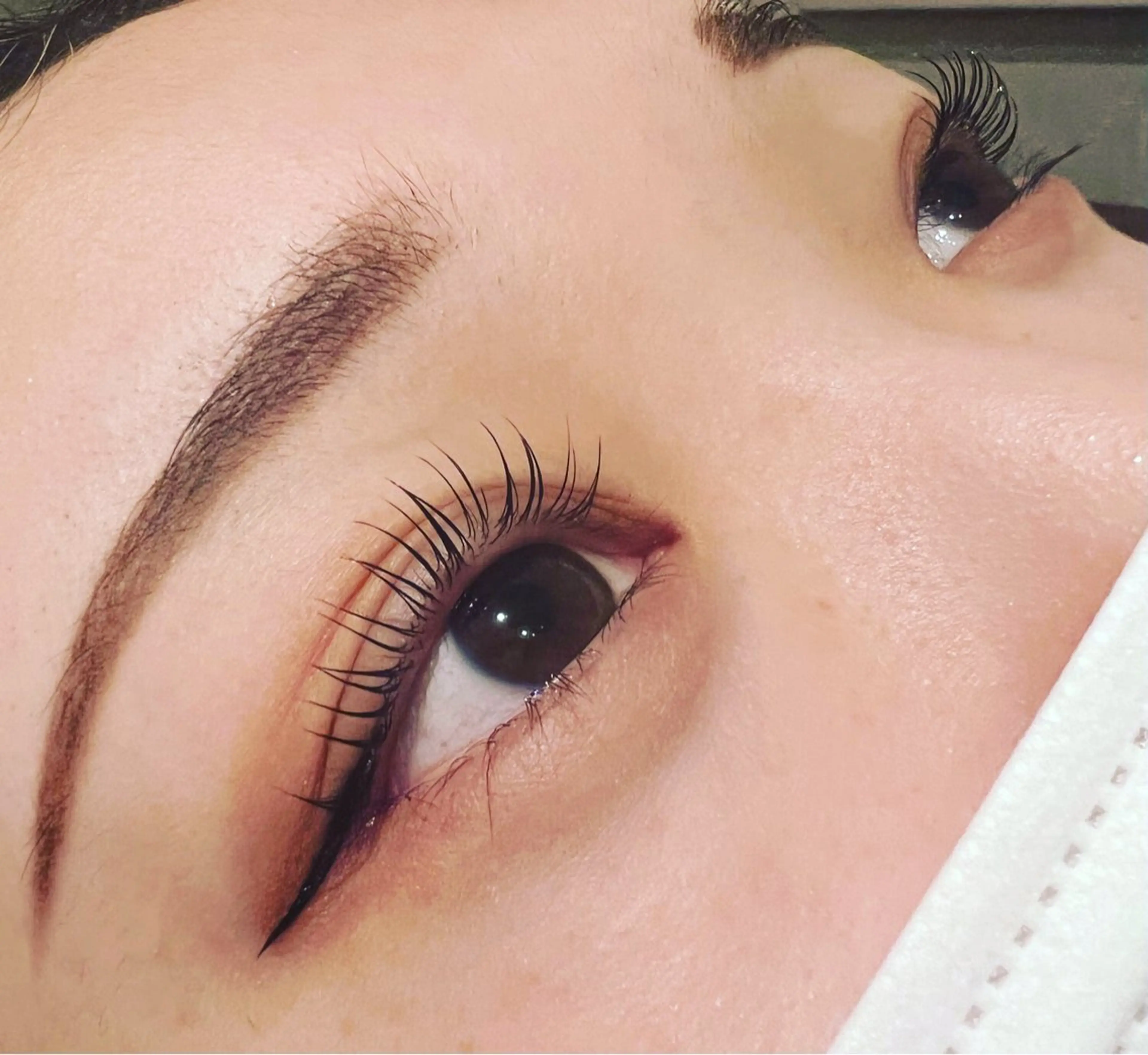 マツエク・マツパ まつげパーマ 艶カラー🩵中久保 舞優🩵のヘアスタイル