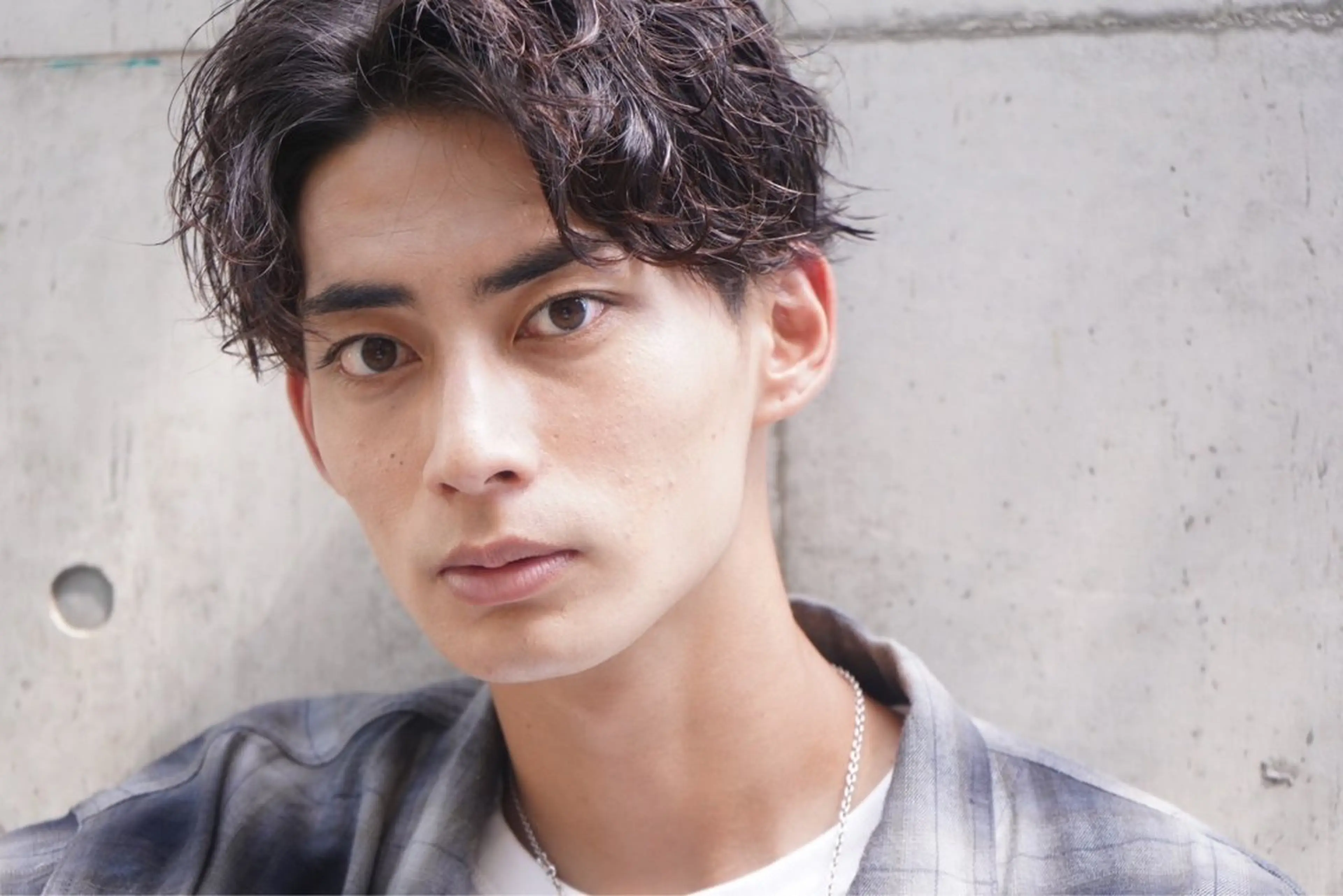 パーマ メンズ ベージュカラー🌿 新潟駅/青木結月のヘアスタイル