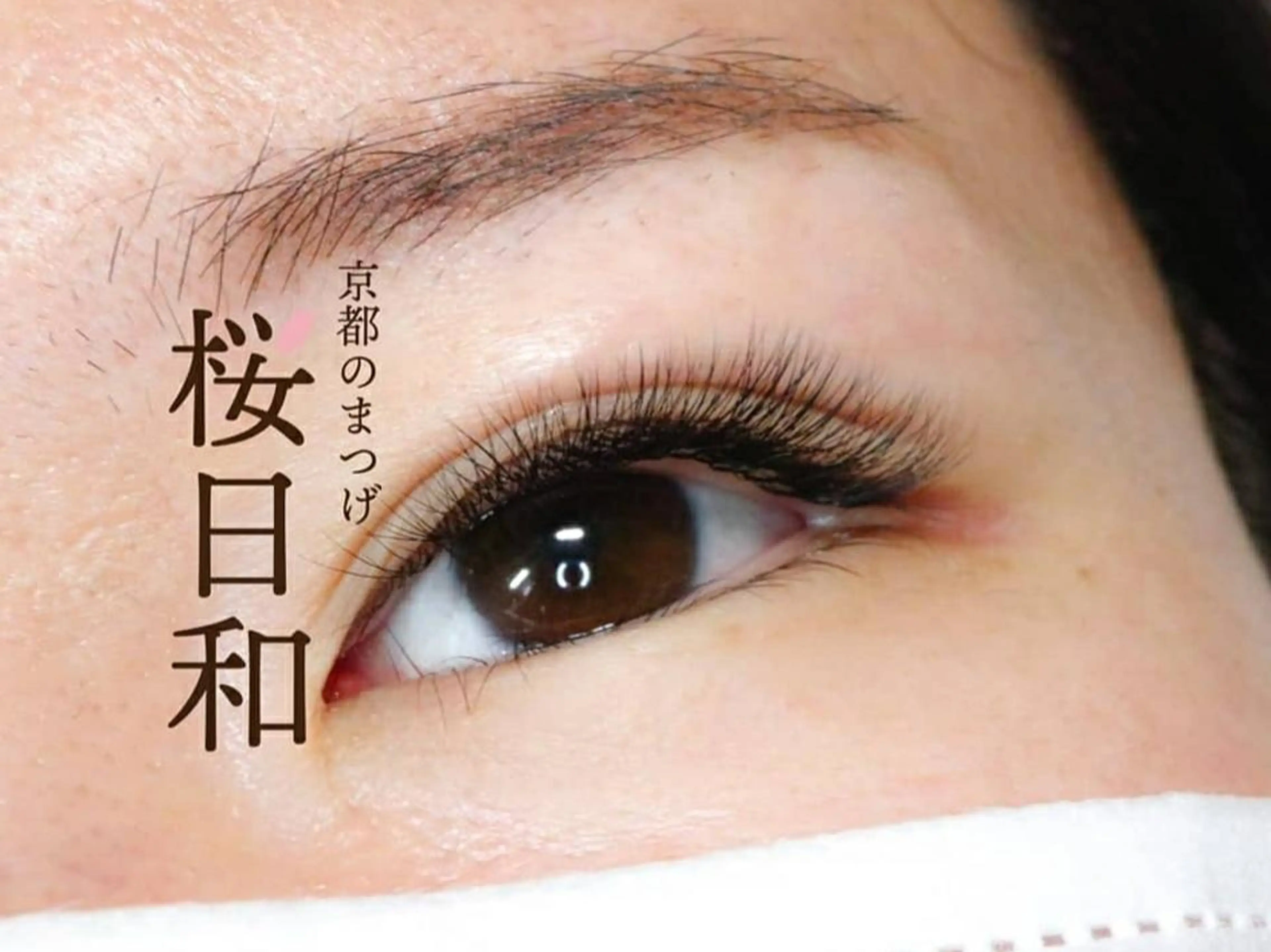 マツエク・マツパ ナチュラル ボリュームラッシュ 京都のまつげ桜日和 小島美桜のマツエク・マツパデザイン