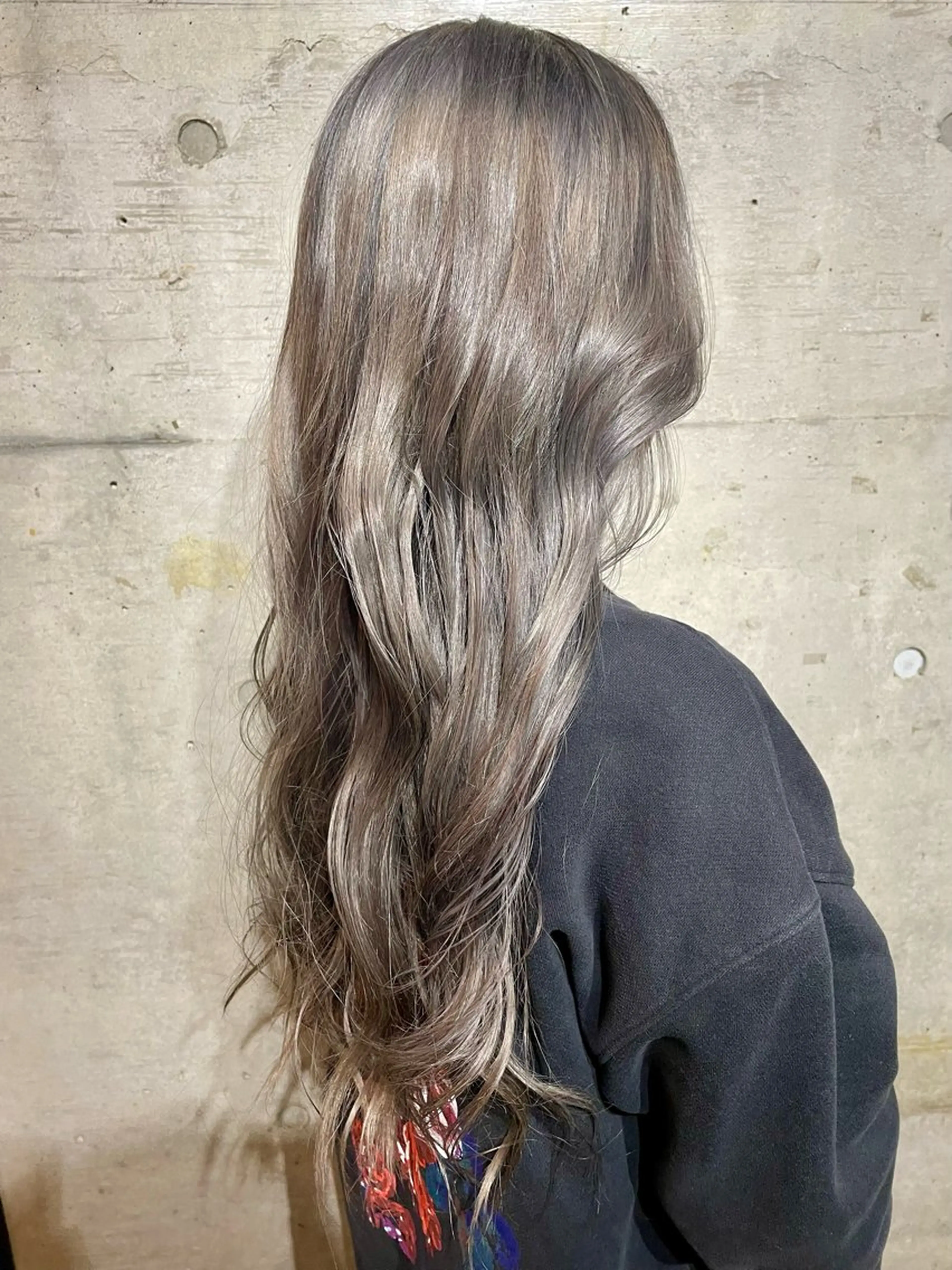 ロング カラー 坂本 勇将のヘアスタイル