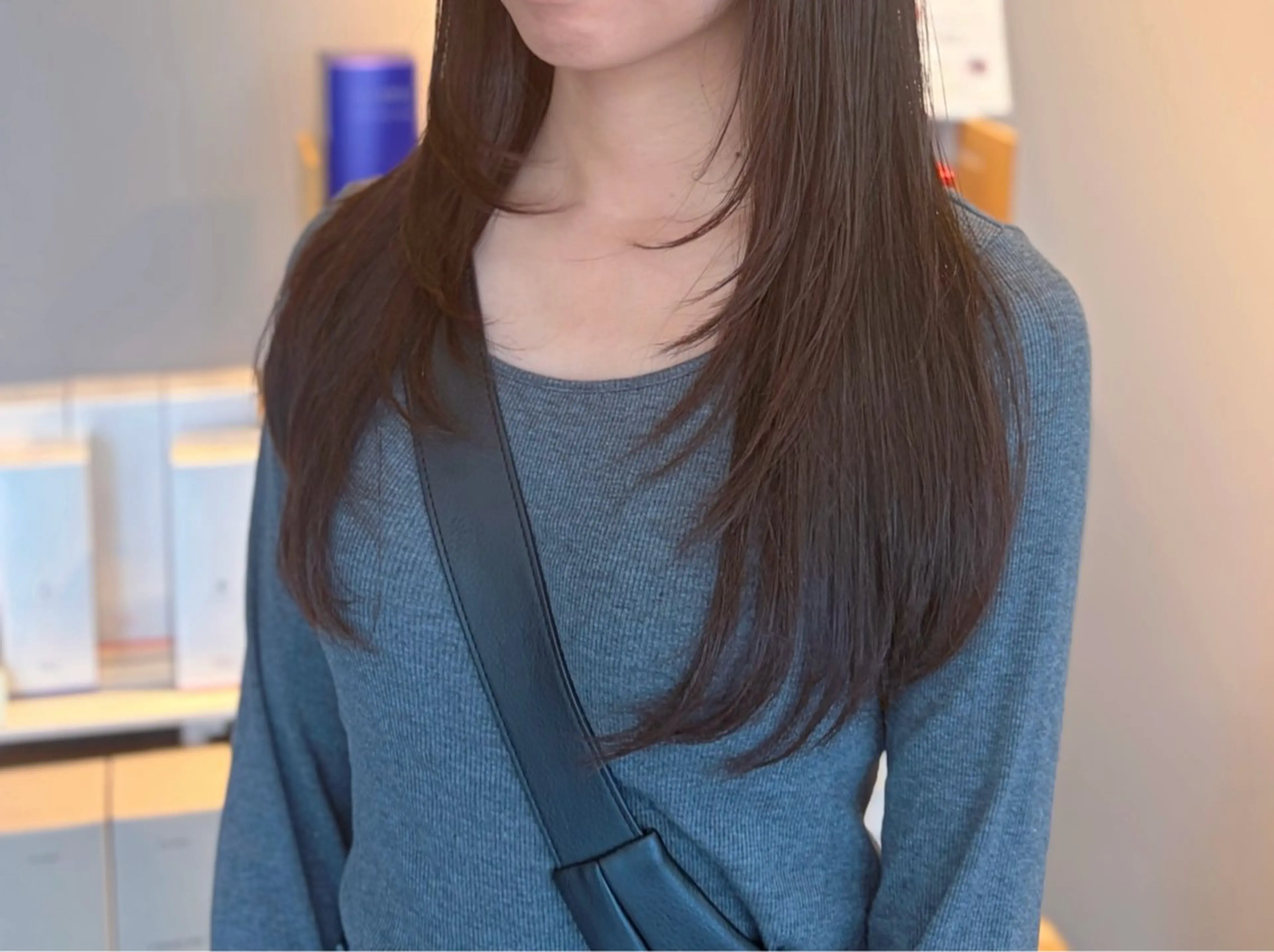 ロング カット トリートメント レイヤー/透けカラー ✨KANAのヘアスタイル