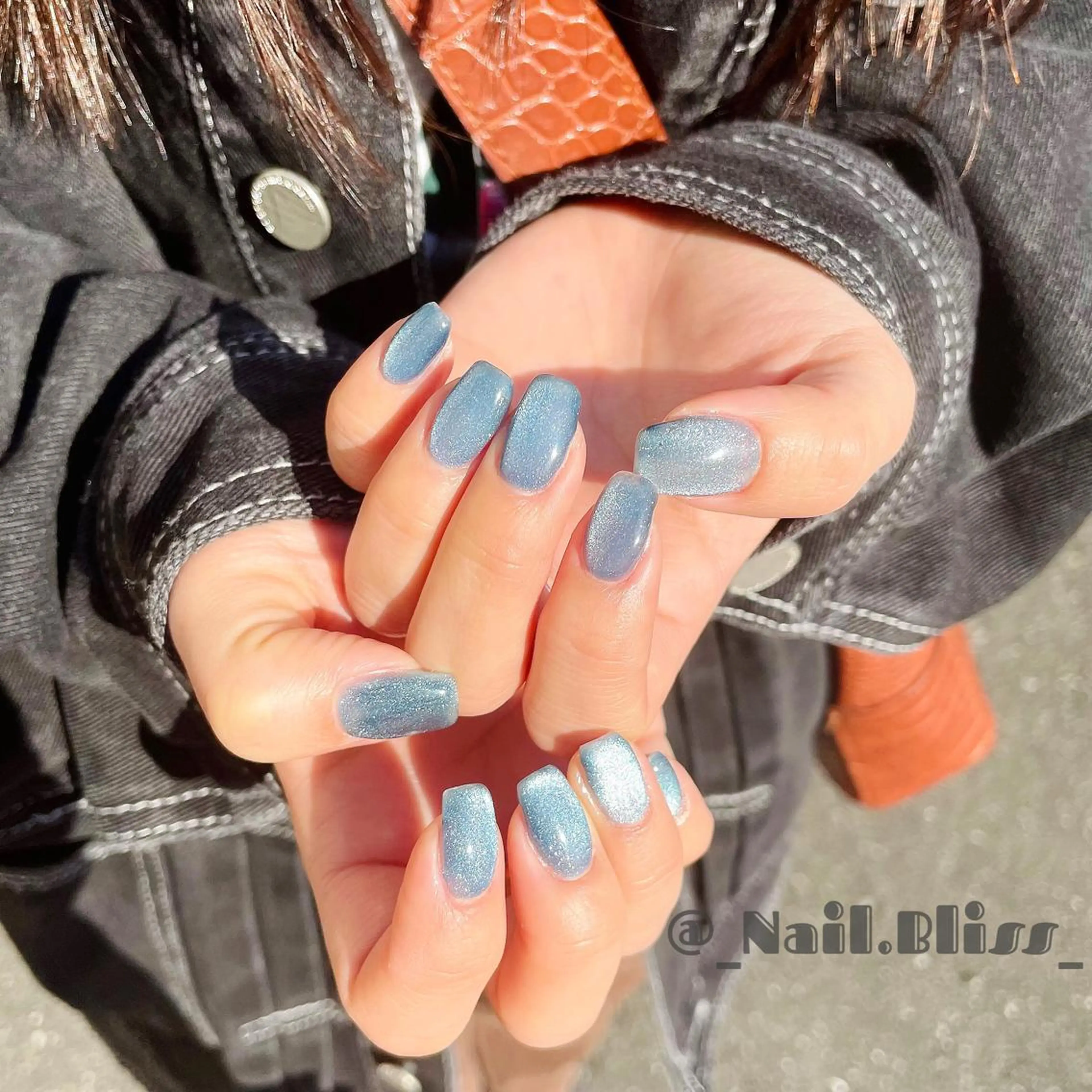 ネイル マグネットネイル ハンドネイル NAIL BLISSのネイルデザイン