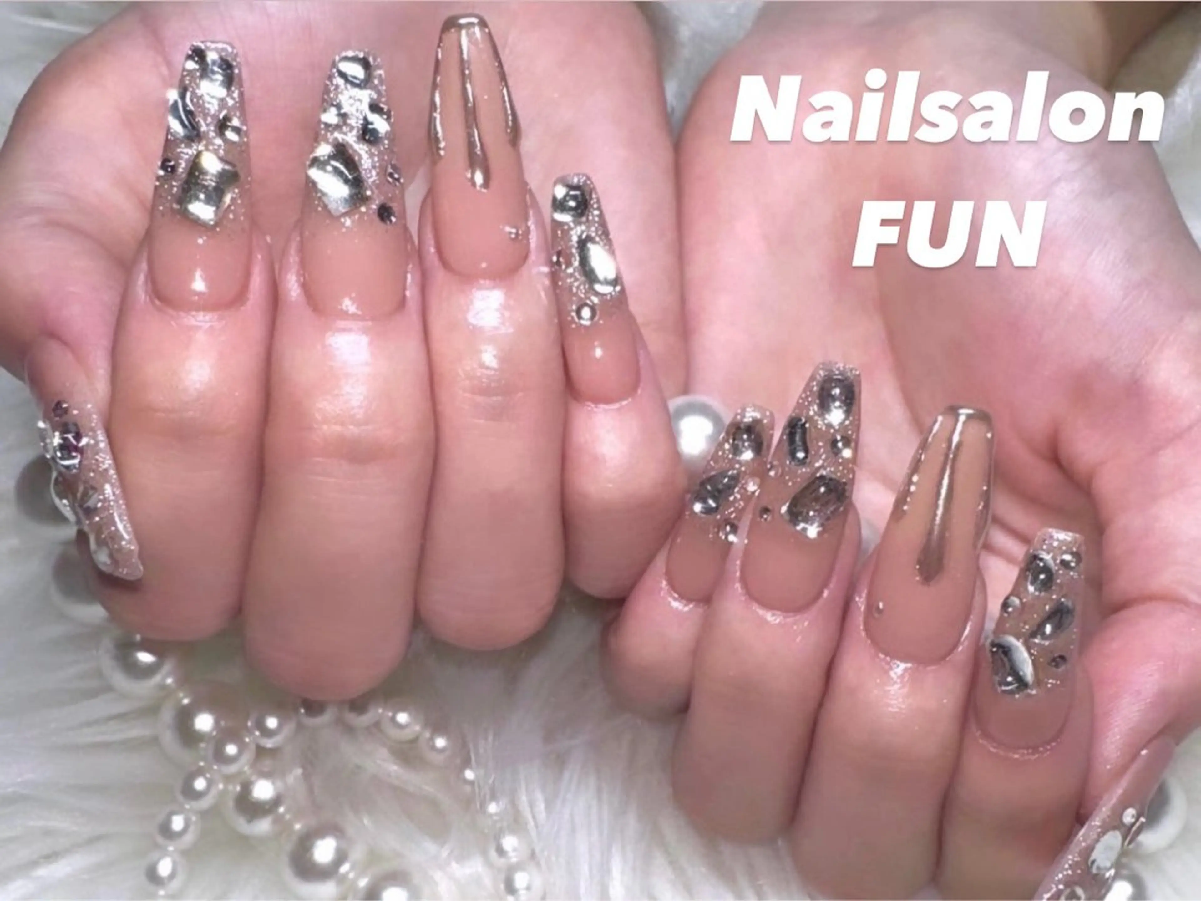 ネイル アートネイル ネイルチップ Nailsalon FUN🌈のネイルデザイン