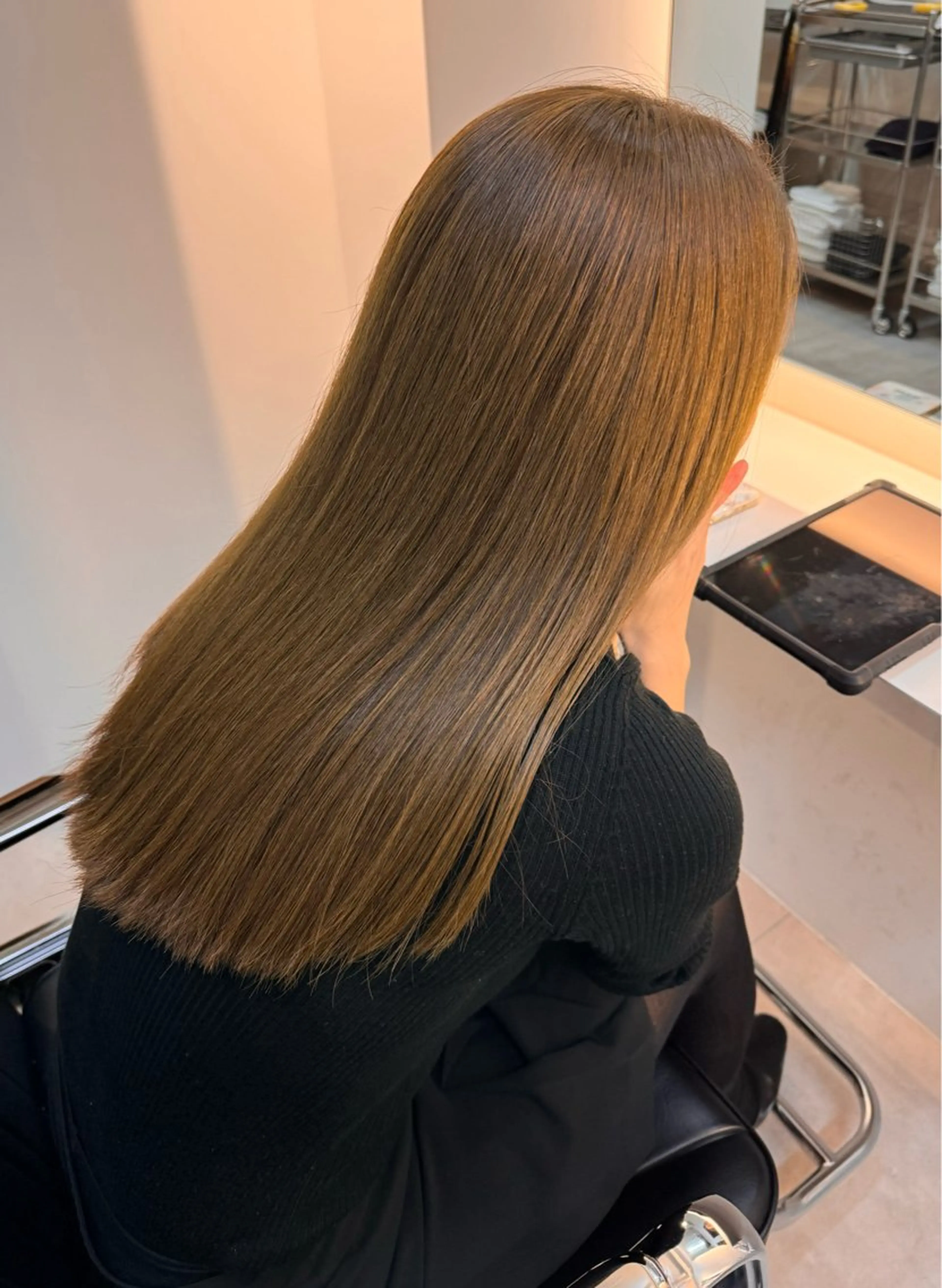 ロング shiro.kobe 森彩華のヘアスタイル