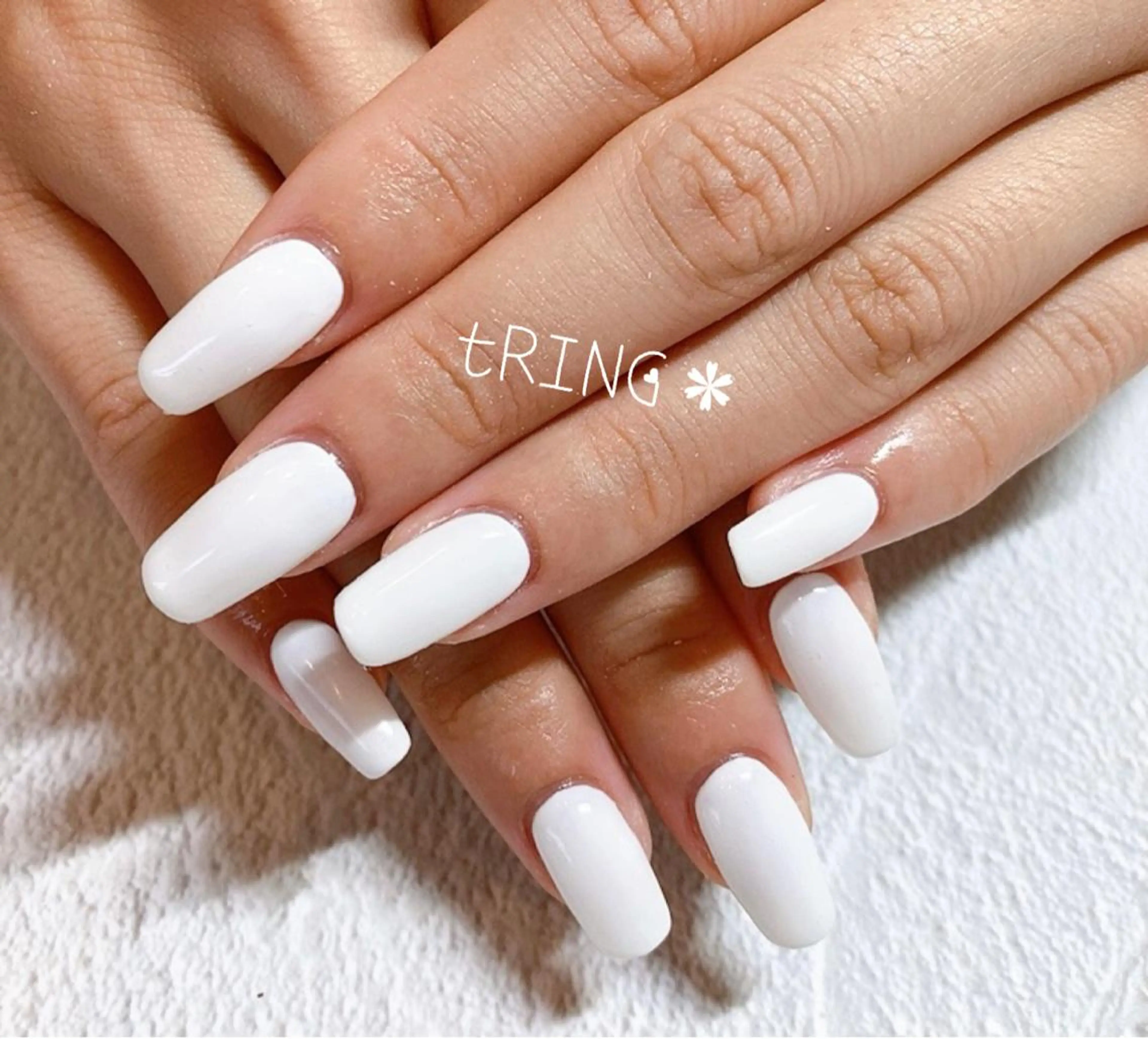 ネイル ハンドネイル tRING＊ しいの木台のネイルデザイン