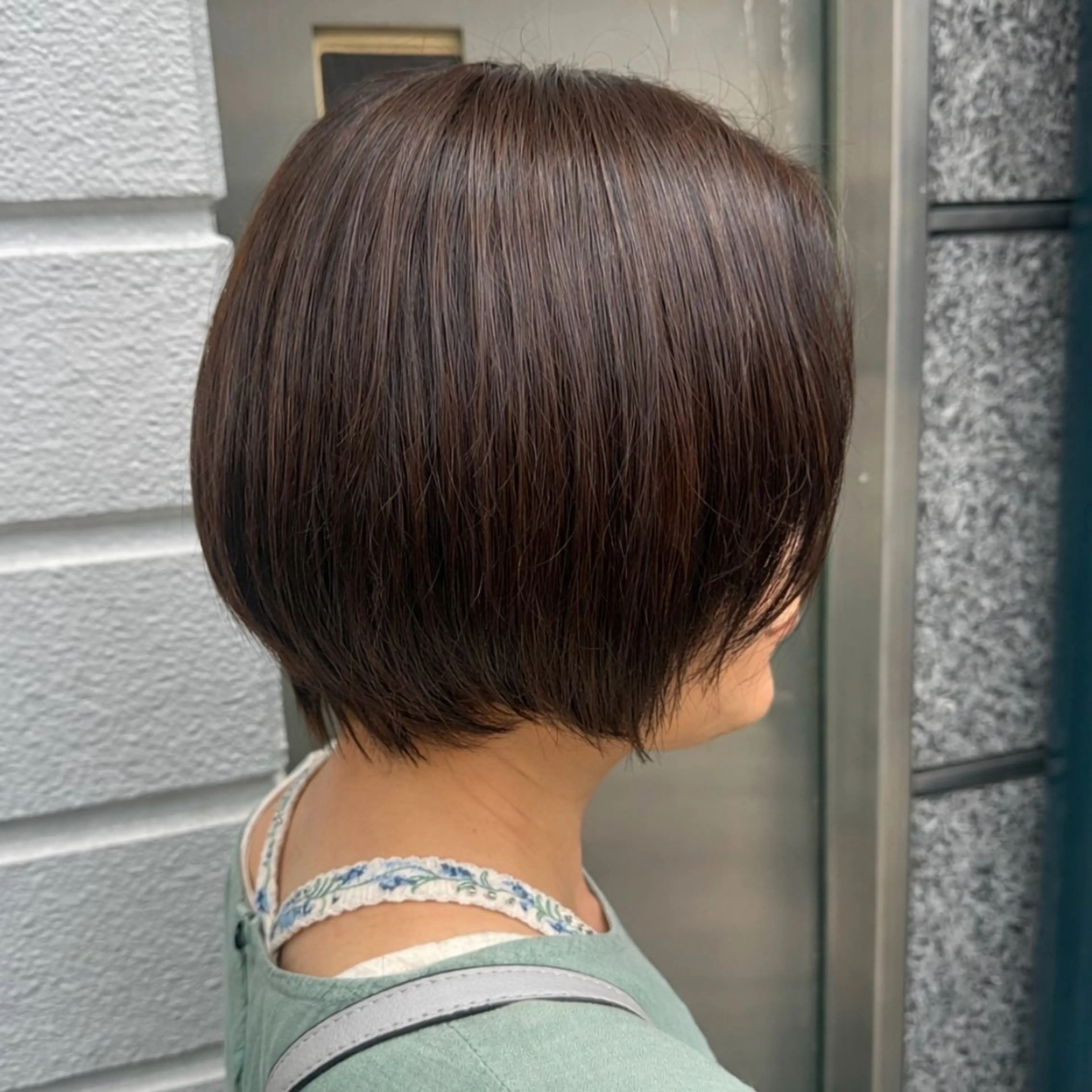 ショート ヘアカラー powderhair_luminity所属・矢澤涼夏 🎀ツヤ髪のヘアスタイル