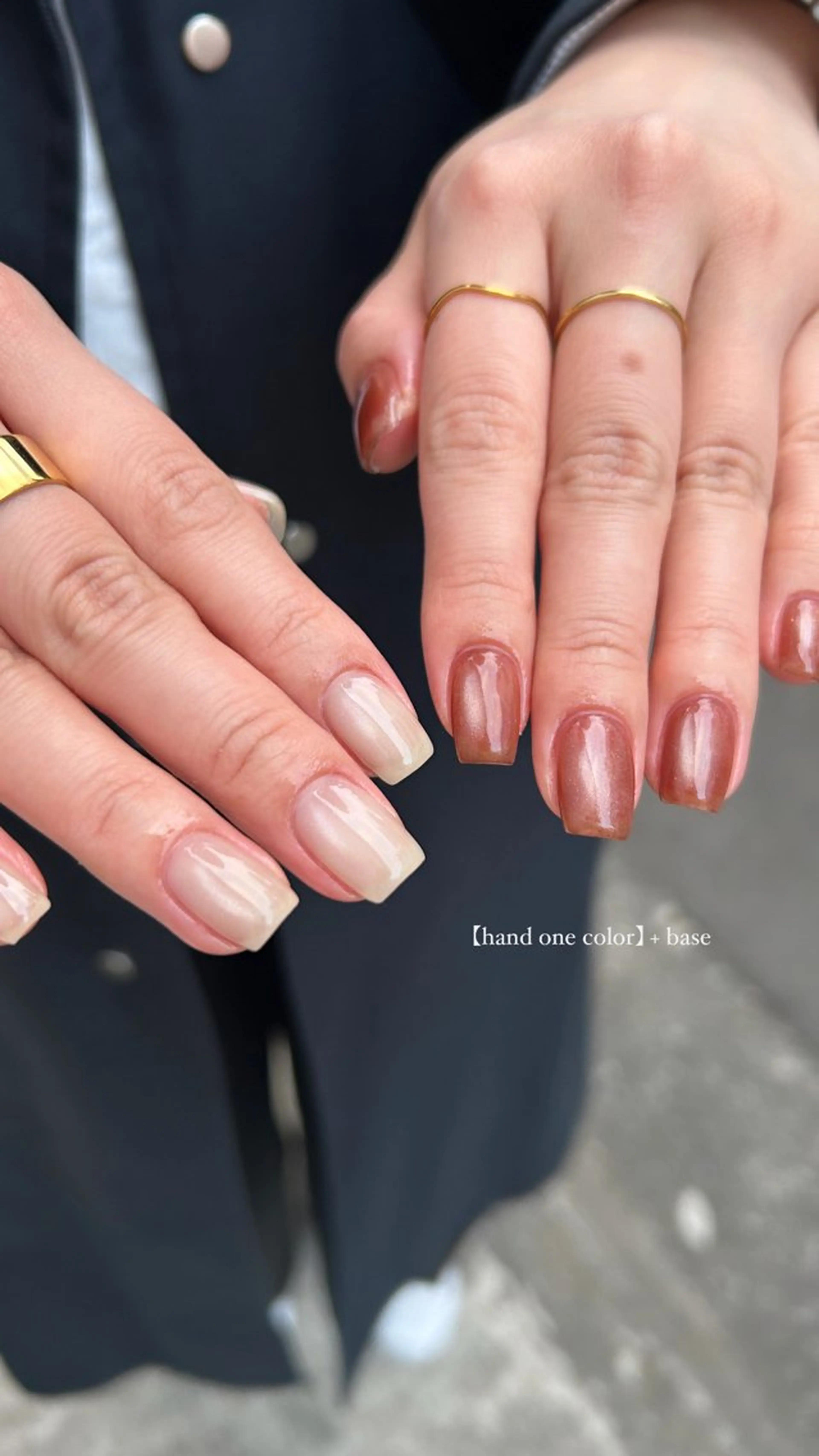 ネイル マグネットネイル Yumi シンプルネイルのネイルデザイン