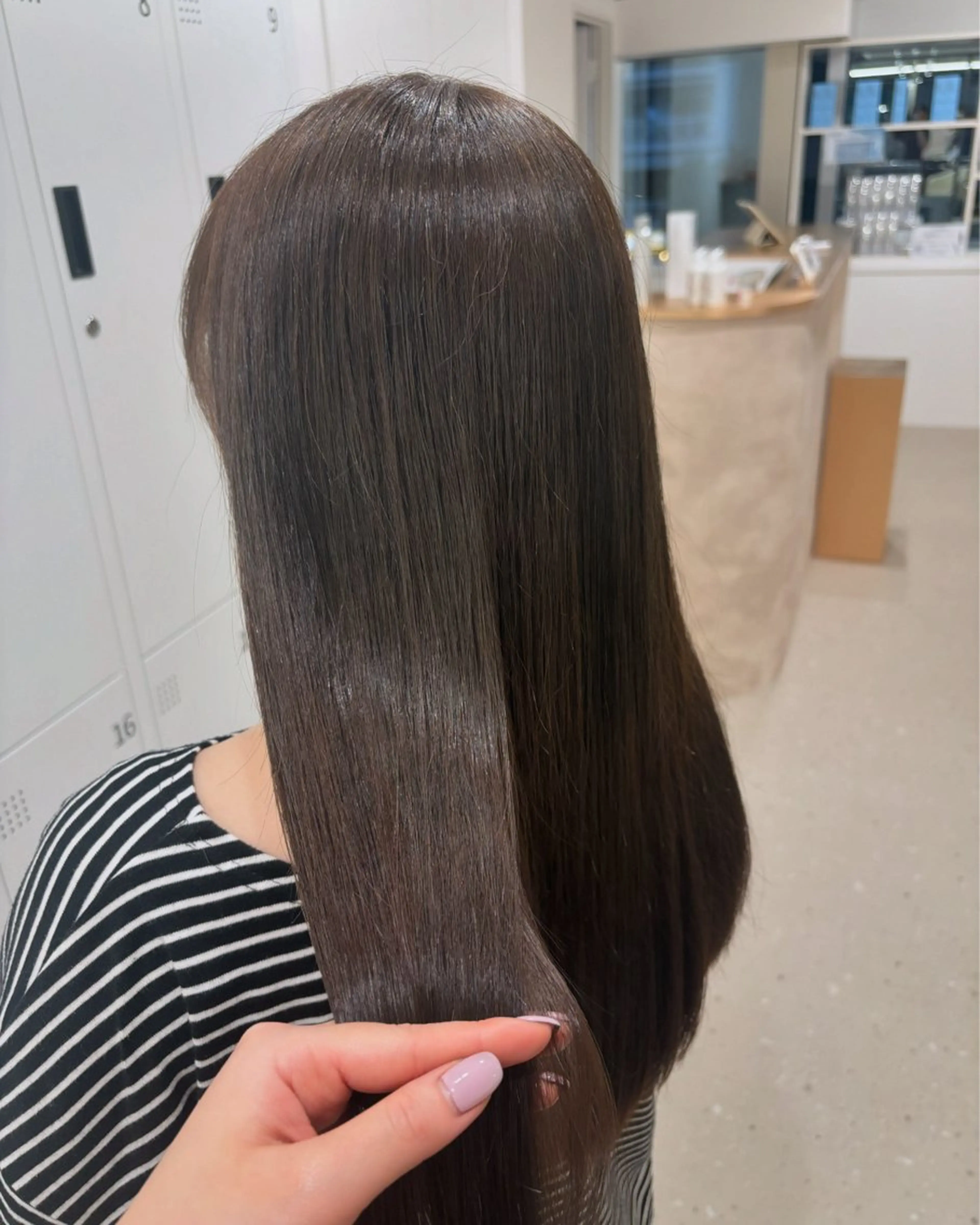 ロング カラー カット ヘアカラー トリートメント 似合わせ美髪ヘア✨ 天王寺．阿倍野🌈のヘアスタイル