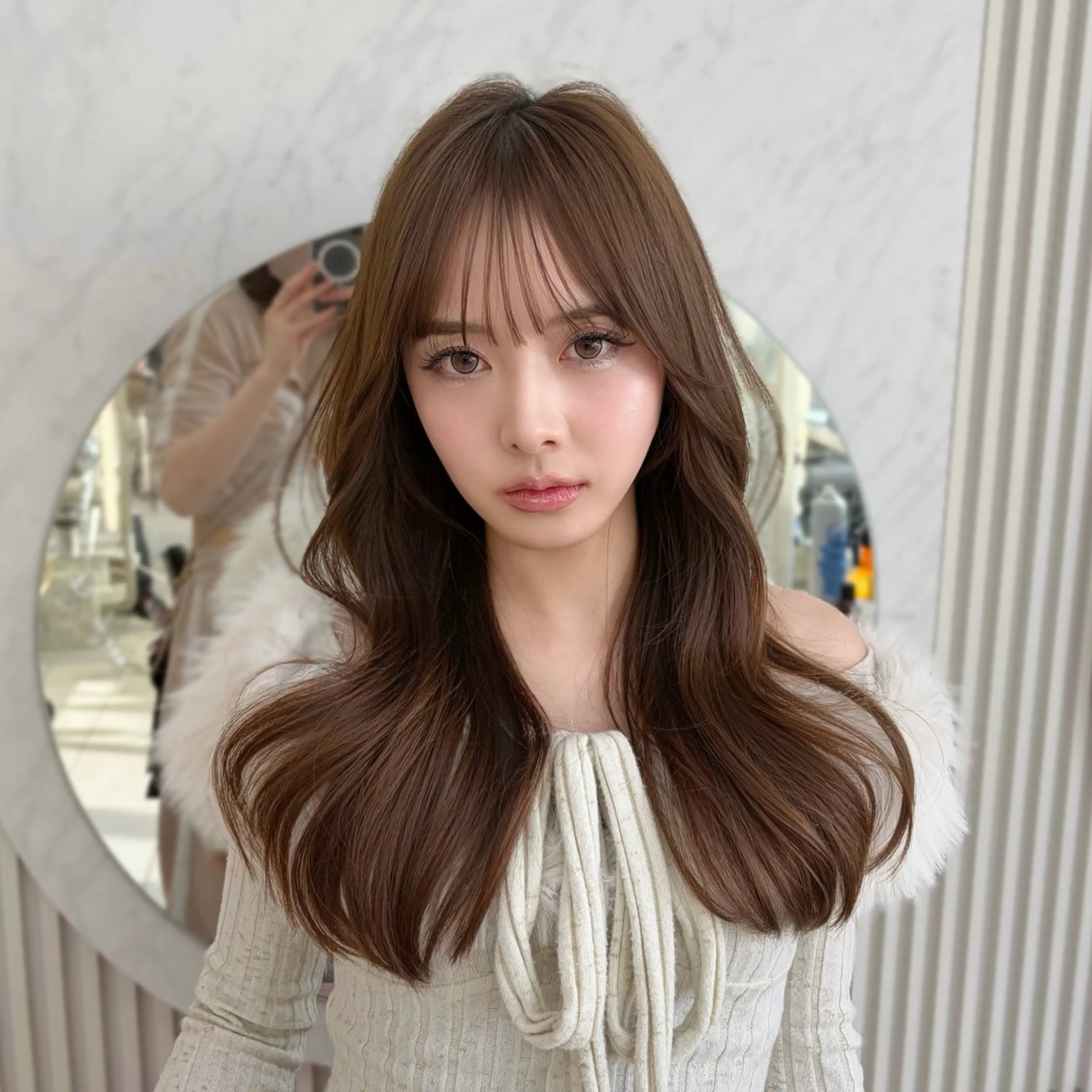 ロング oto🤍×美髪× ゆるふわレイヤーのヘアスタイル