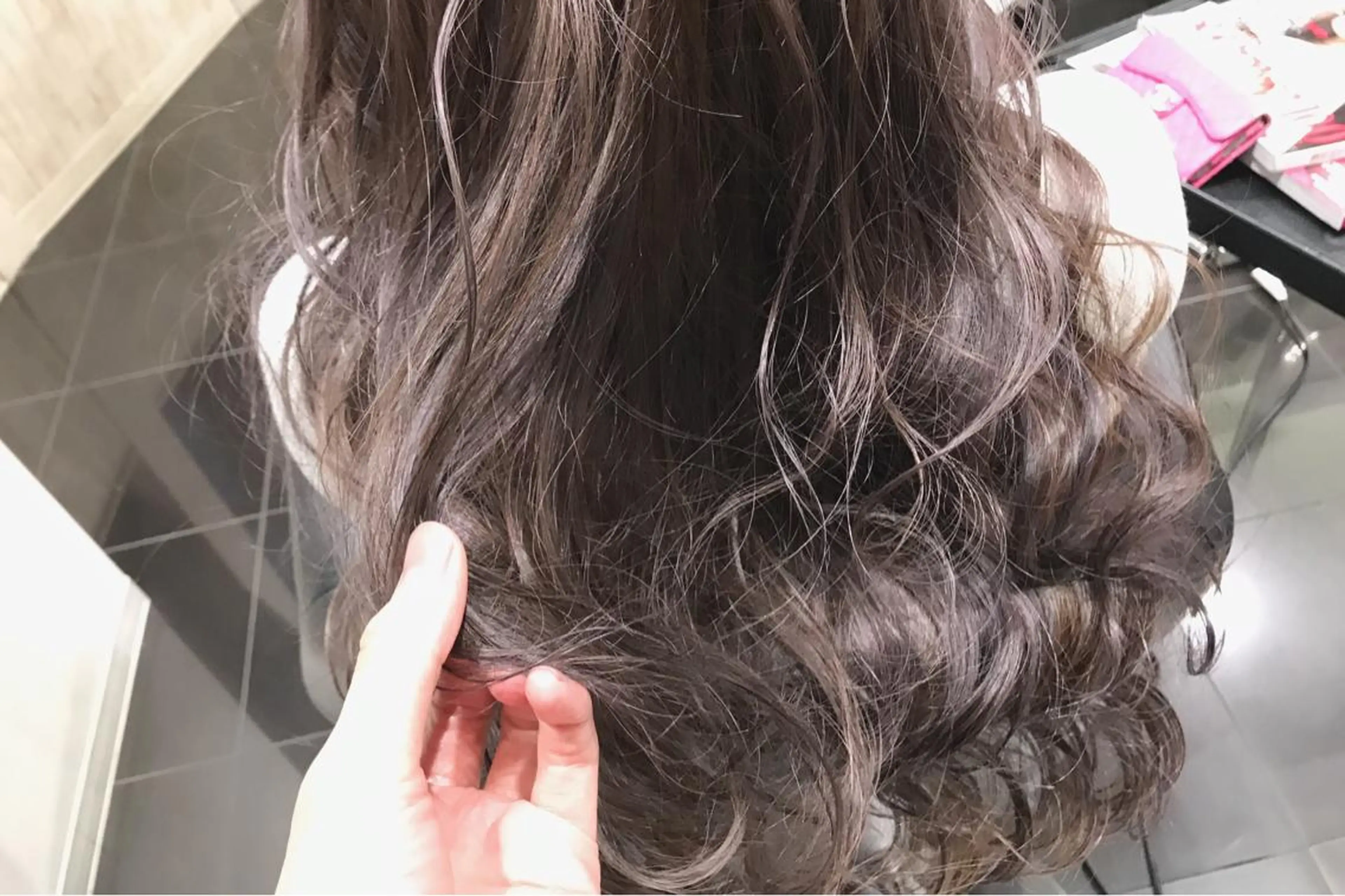 ロング カラー 💎馴染むエクステ× 縮毛矯正TOMO💎のヘアスタイル