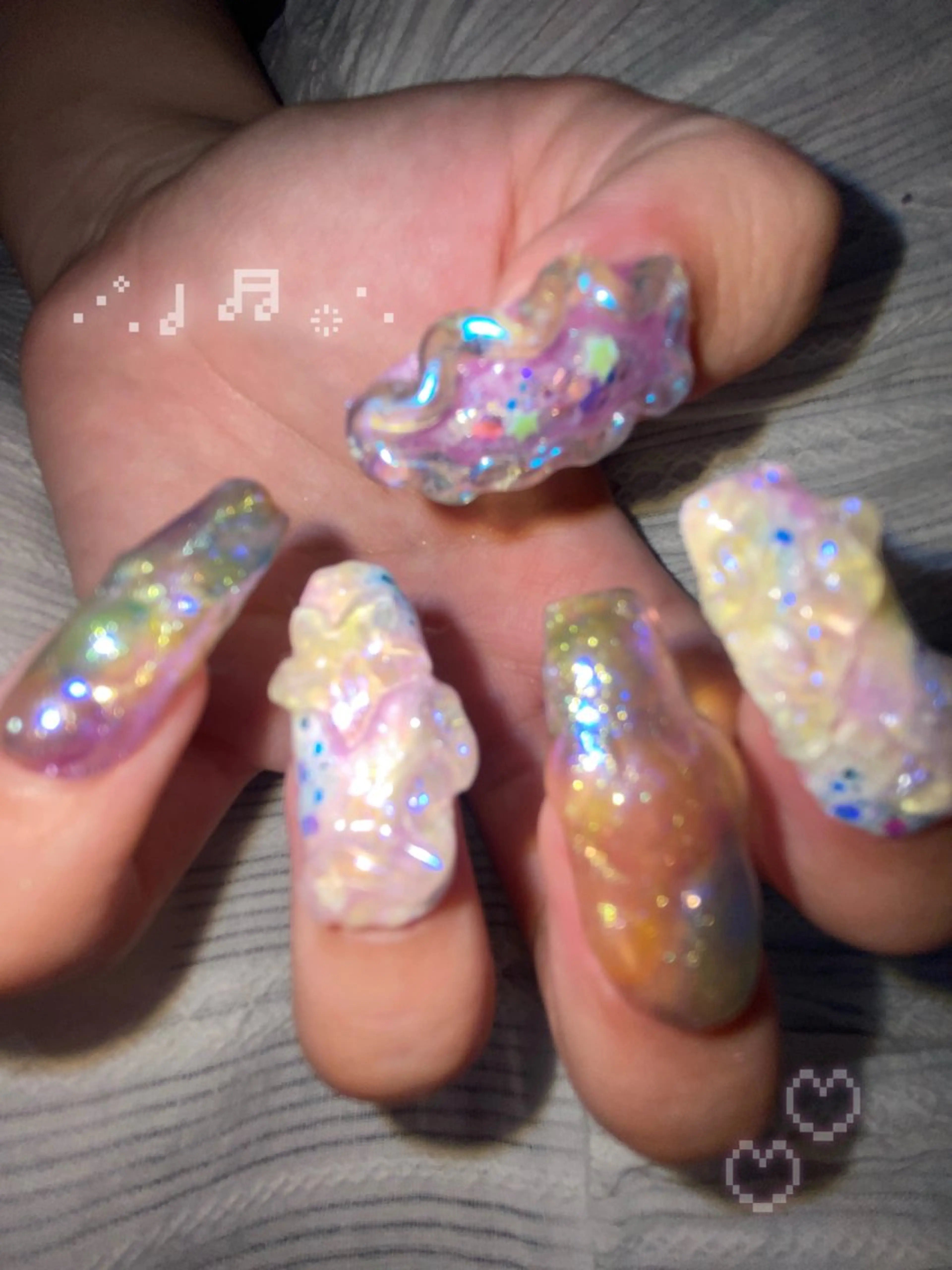 ネイル 持ち込み ニュアンスネイル Unyum nail🎀のネイルデザイン
