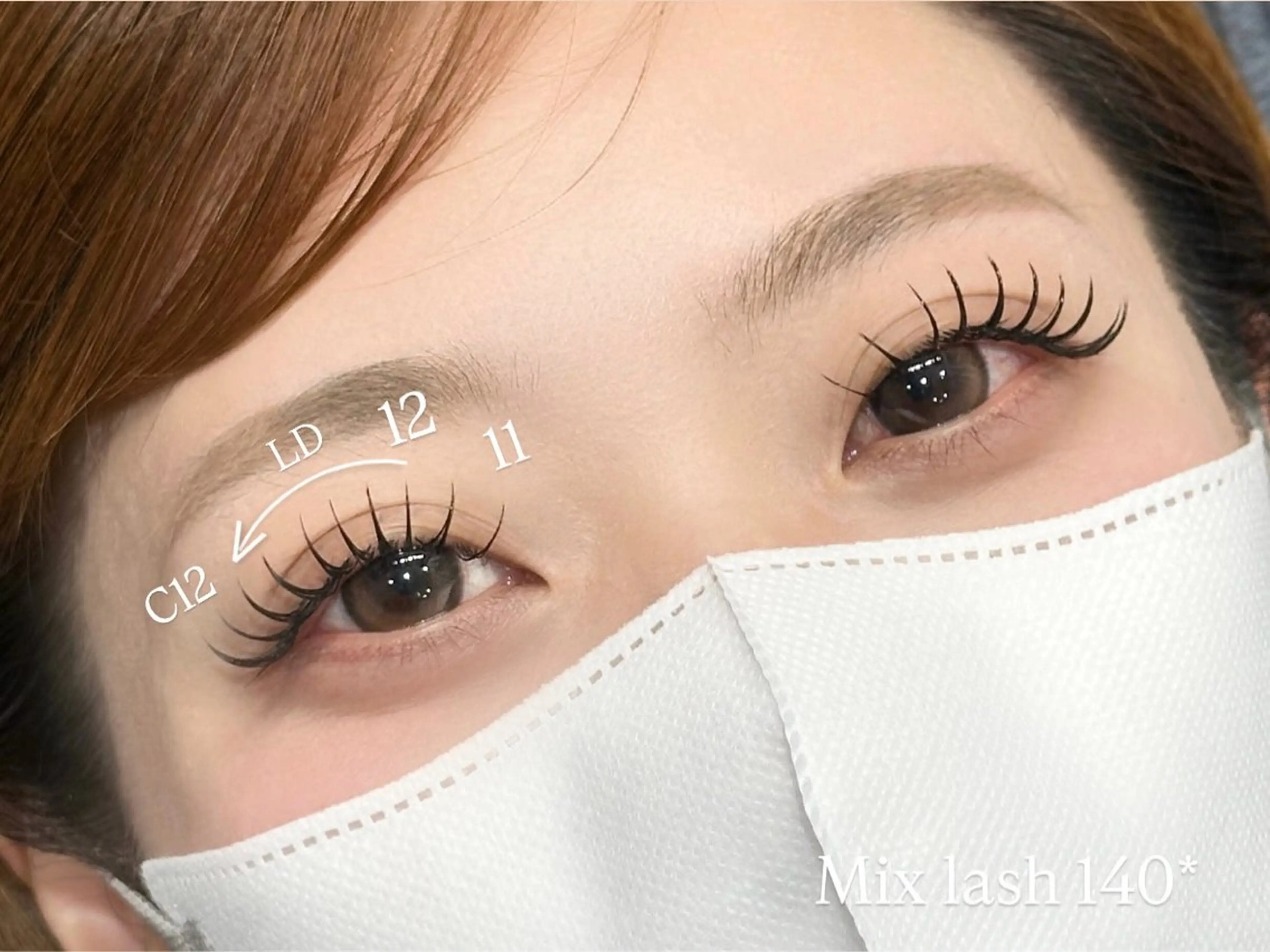 マツエク・マツパ マツエク AILEEN *のマツエク・マツパデザイン