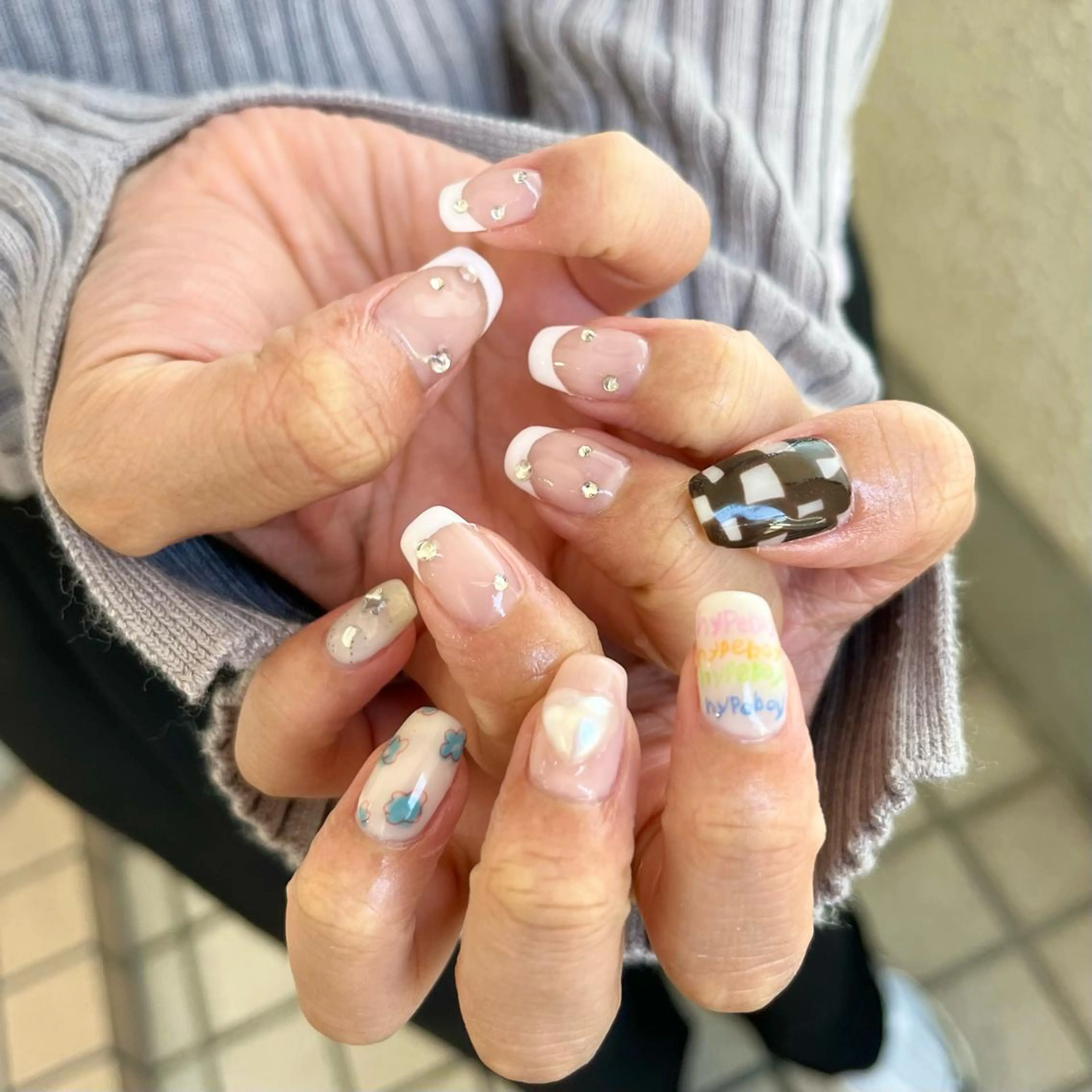 ネイル niconail 🧣ayu 📍烏山のネイルデザイン