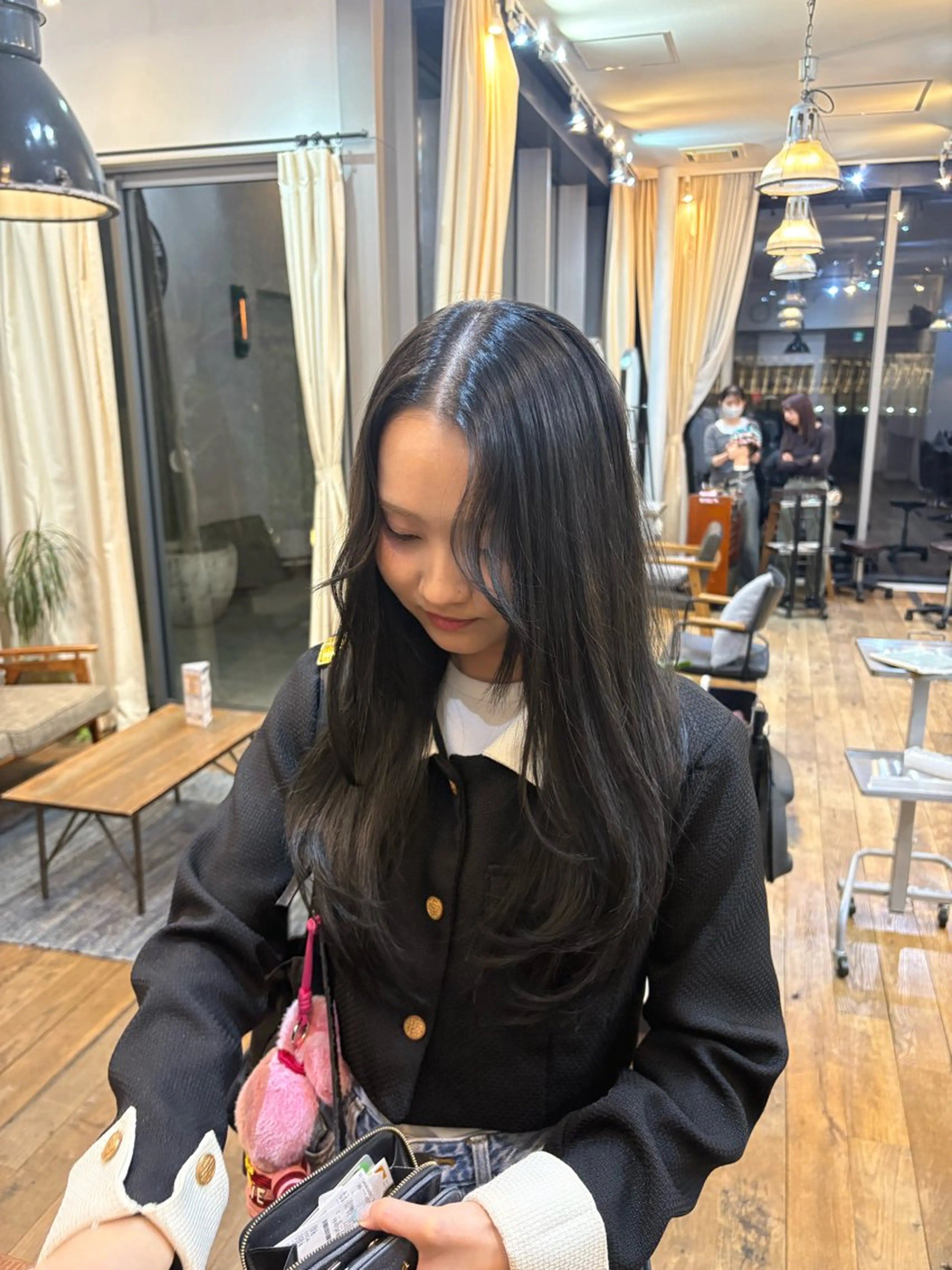 ロング 韓国風ヘア ヘアカラー 縮毛矯正/ 艶カラー/カイのヘアスタイル