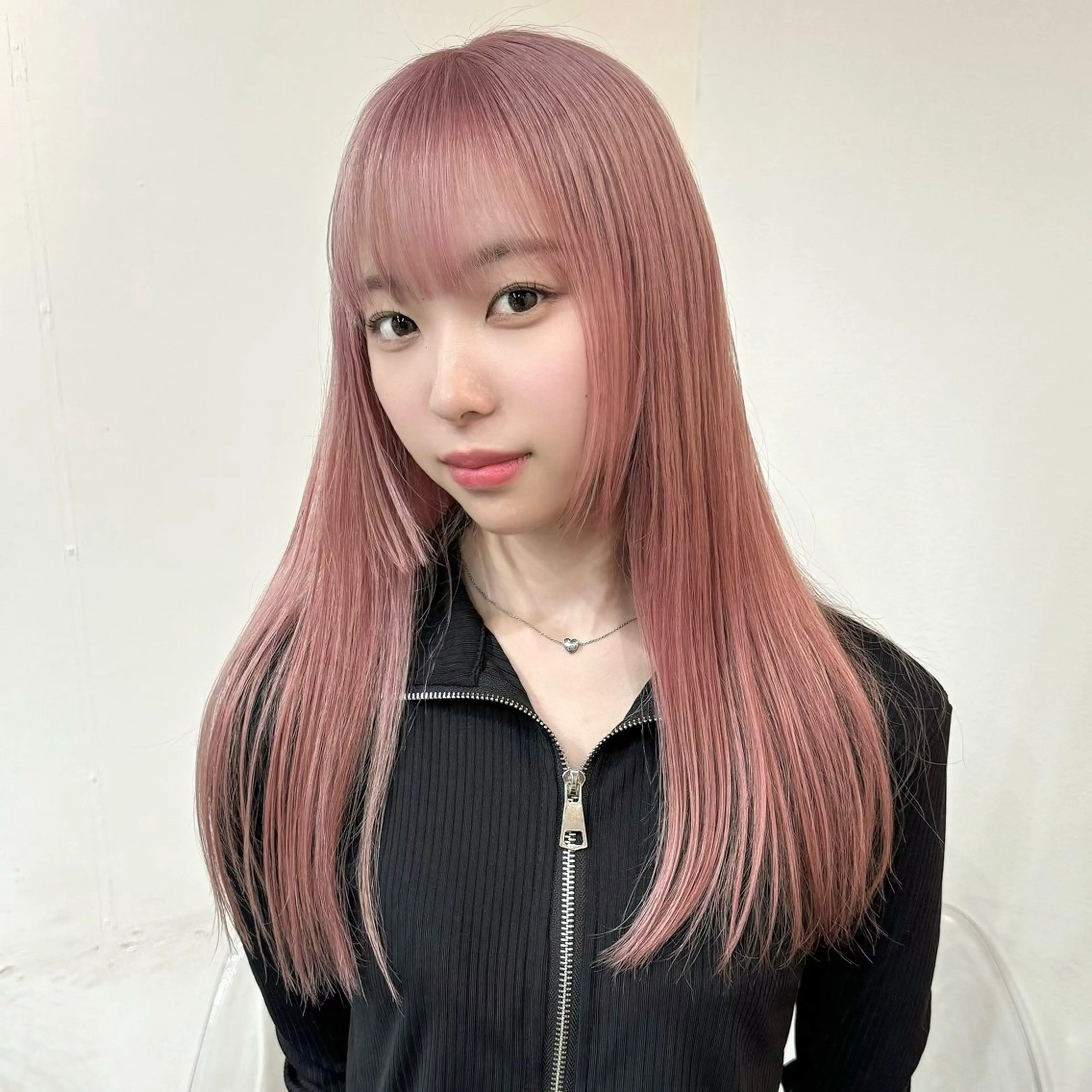 ロング カラー ヘアカラー トリートメント エクステモデル募集 💗大阪梅田/川上のヘアスタイル