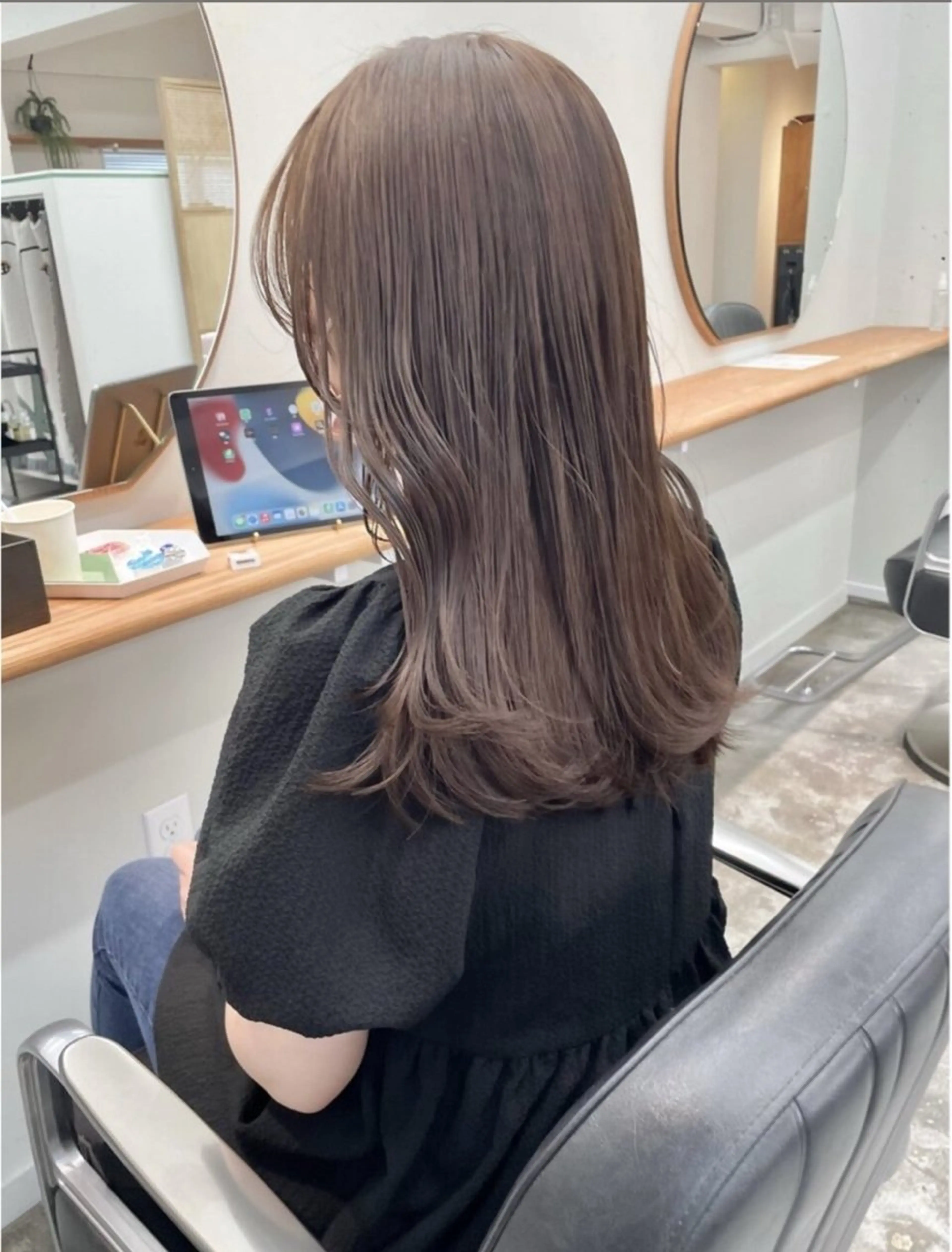 ロング カラー ヘアカラー 立川透明感color YUJIのヘアスタイル