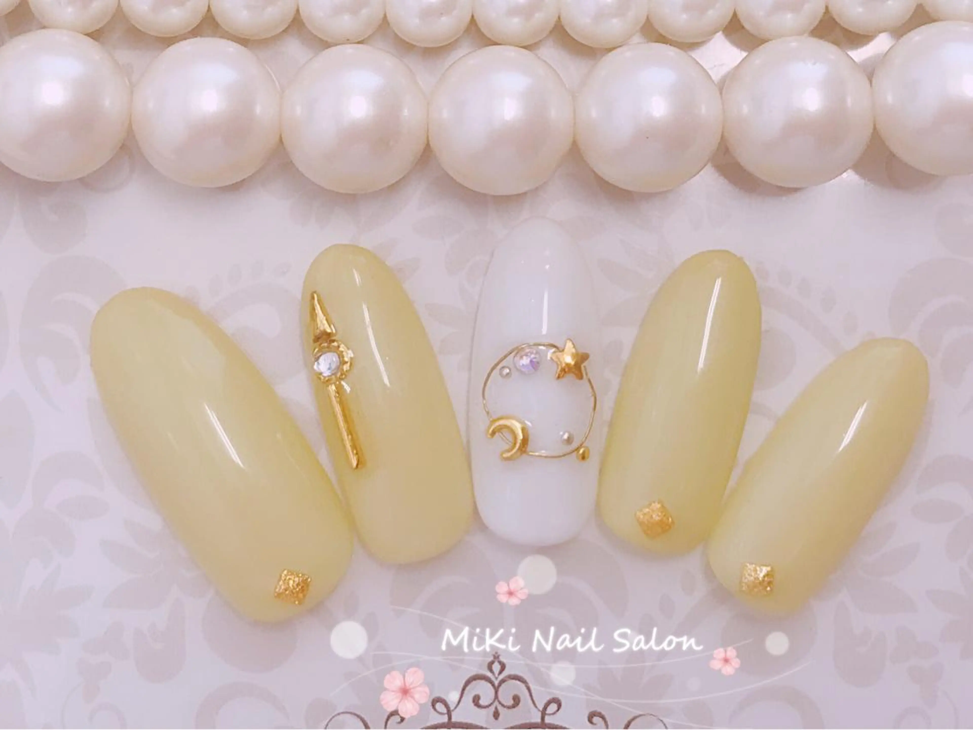 ネイル MiKi Nai池袋 長さだし得意のネイルデザイン