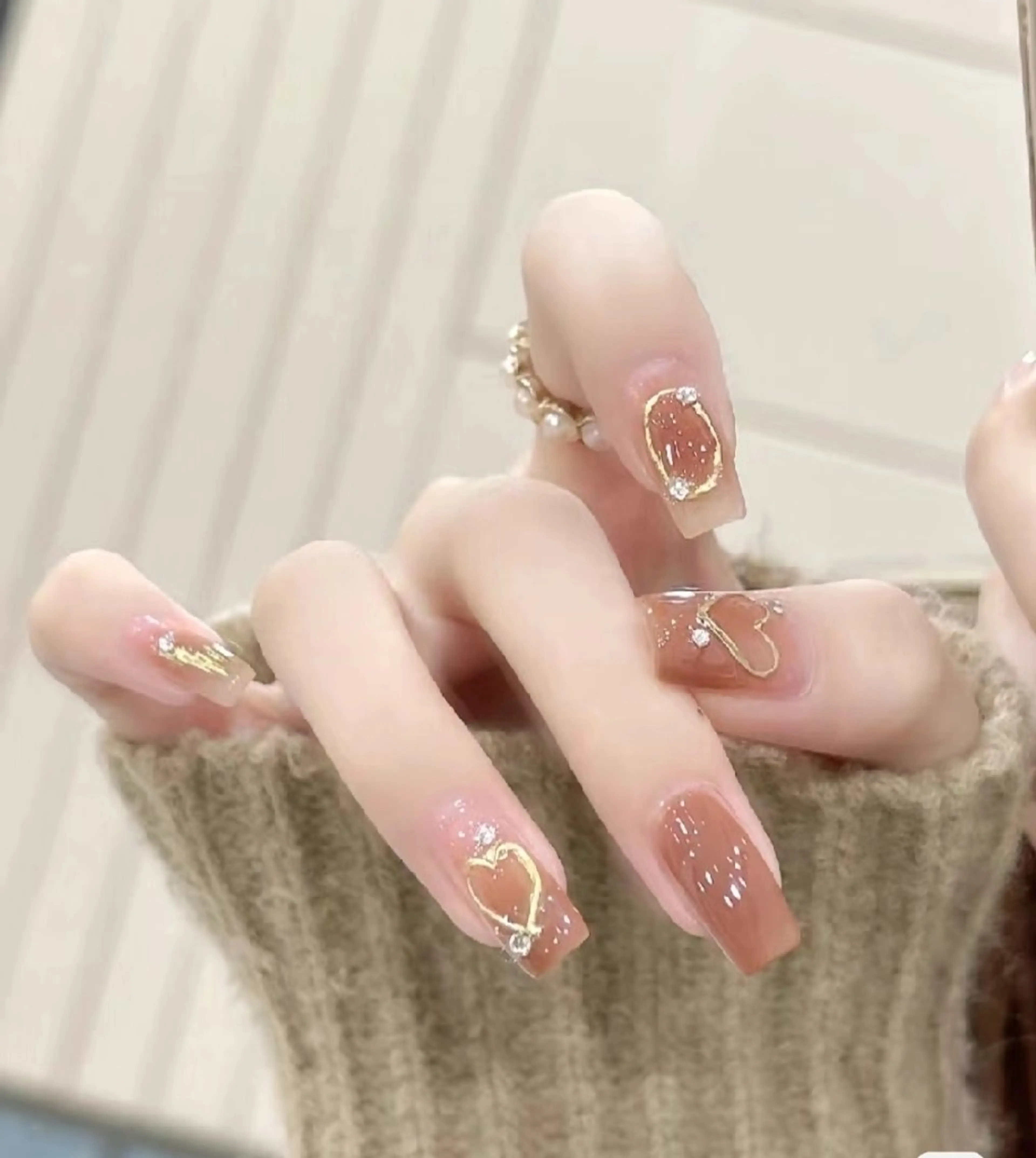 ネイル ハンドネイル Theone栄店 松田のネイルデザイン