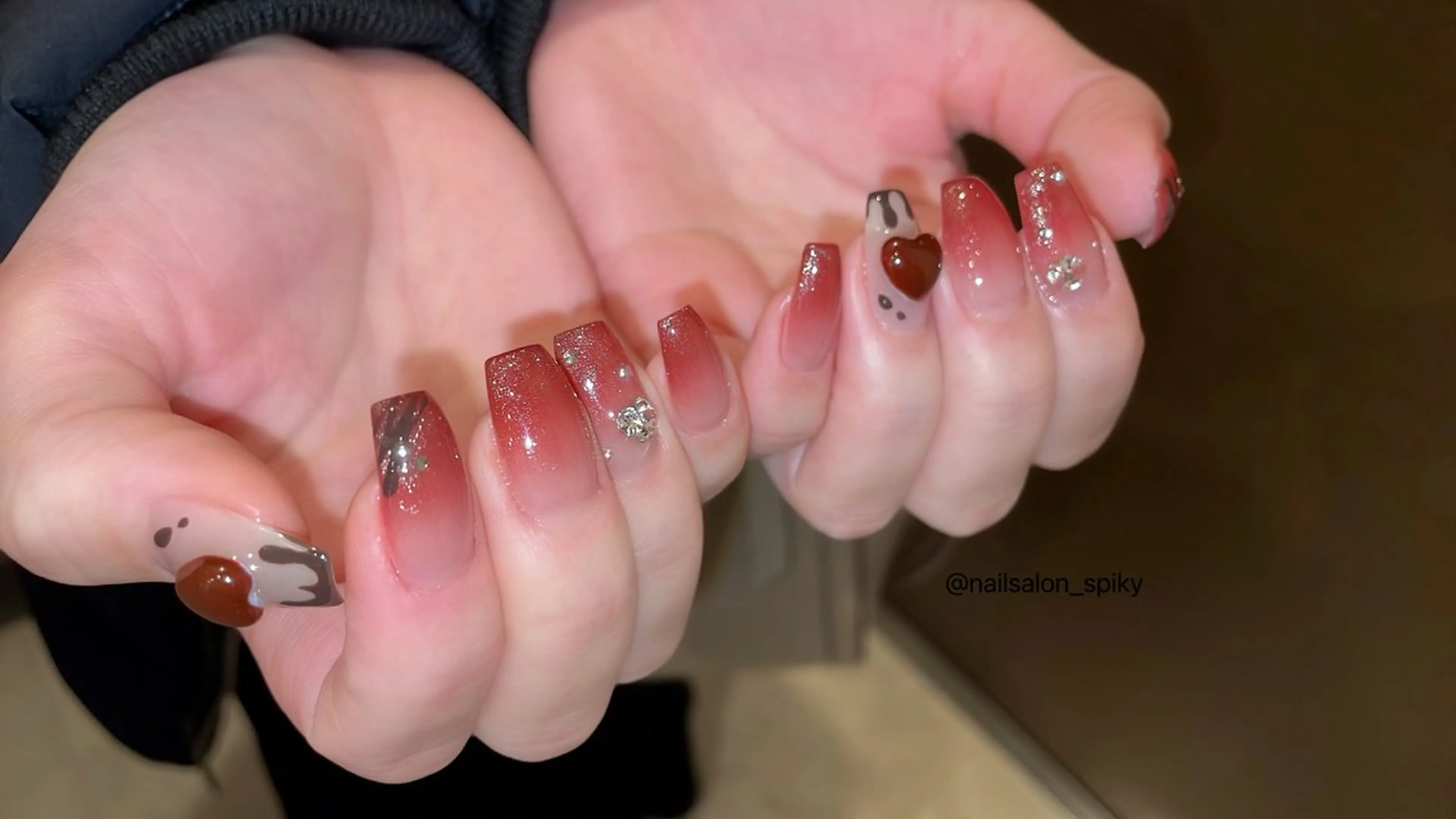 ネイル Spiky とうげ ふうかのネイルデザイン